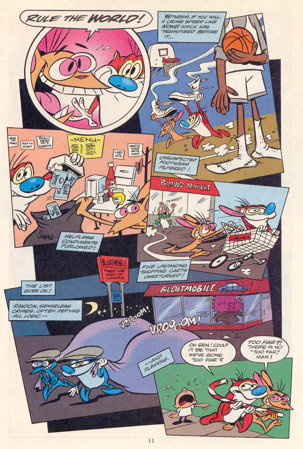 Read online The Ren & Stimpy Show comic -  Issue #1 - 10