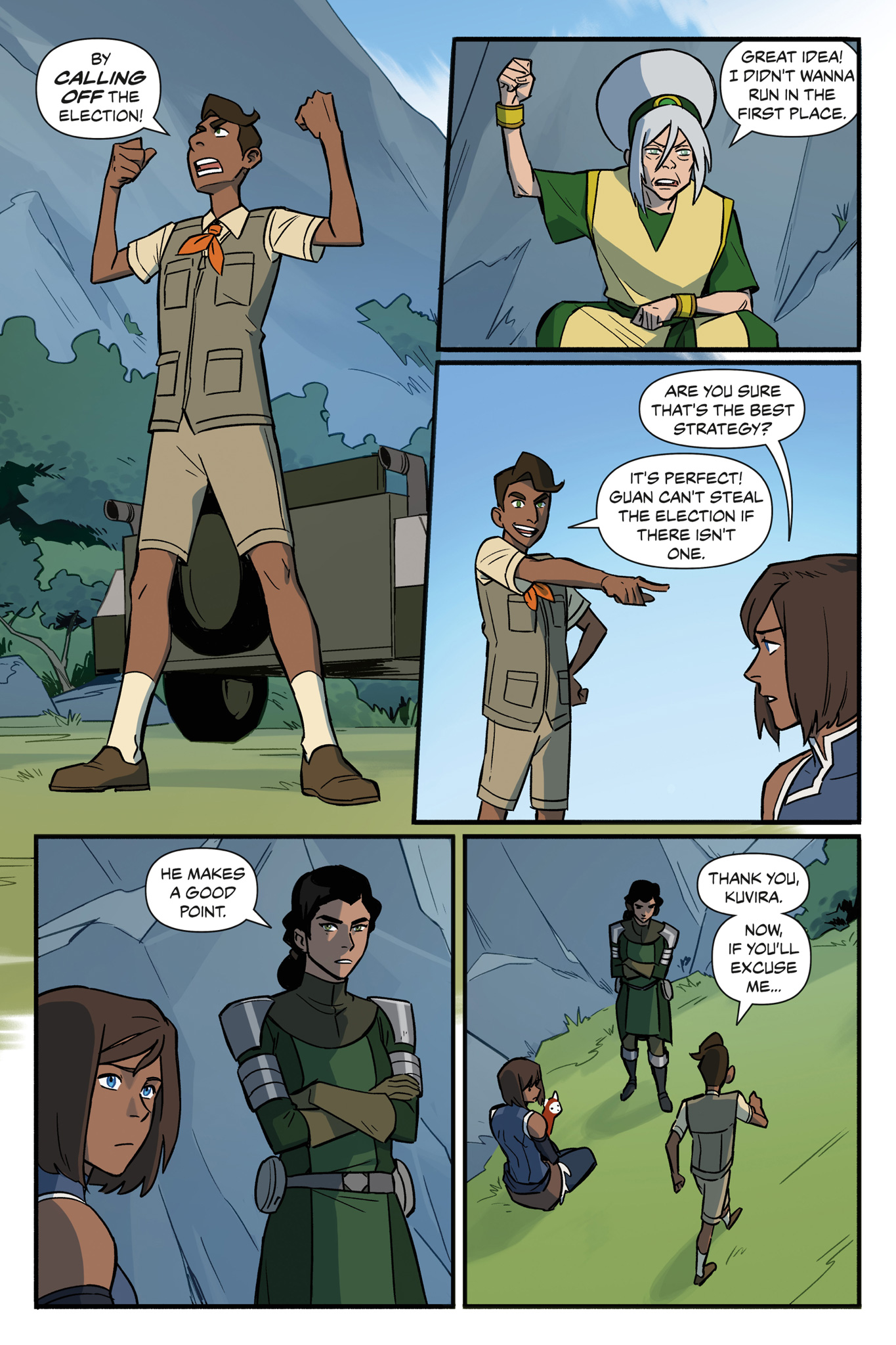 Read online Nickelodeon The Legend of Korra: Ruins of the Empire comic -  Issue # TPB 2 - 58