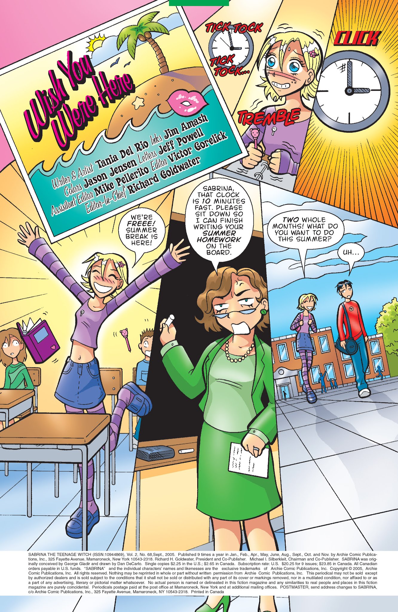 Read online Sabrina the Teenage Witch (2000) comic -  Issue #68 - 2