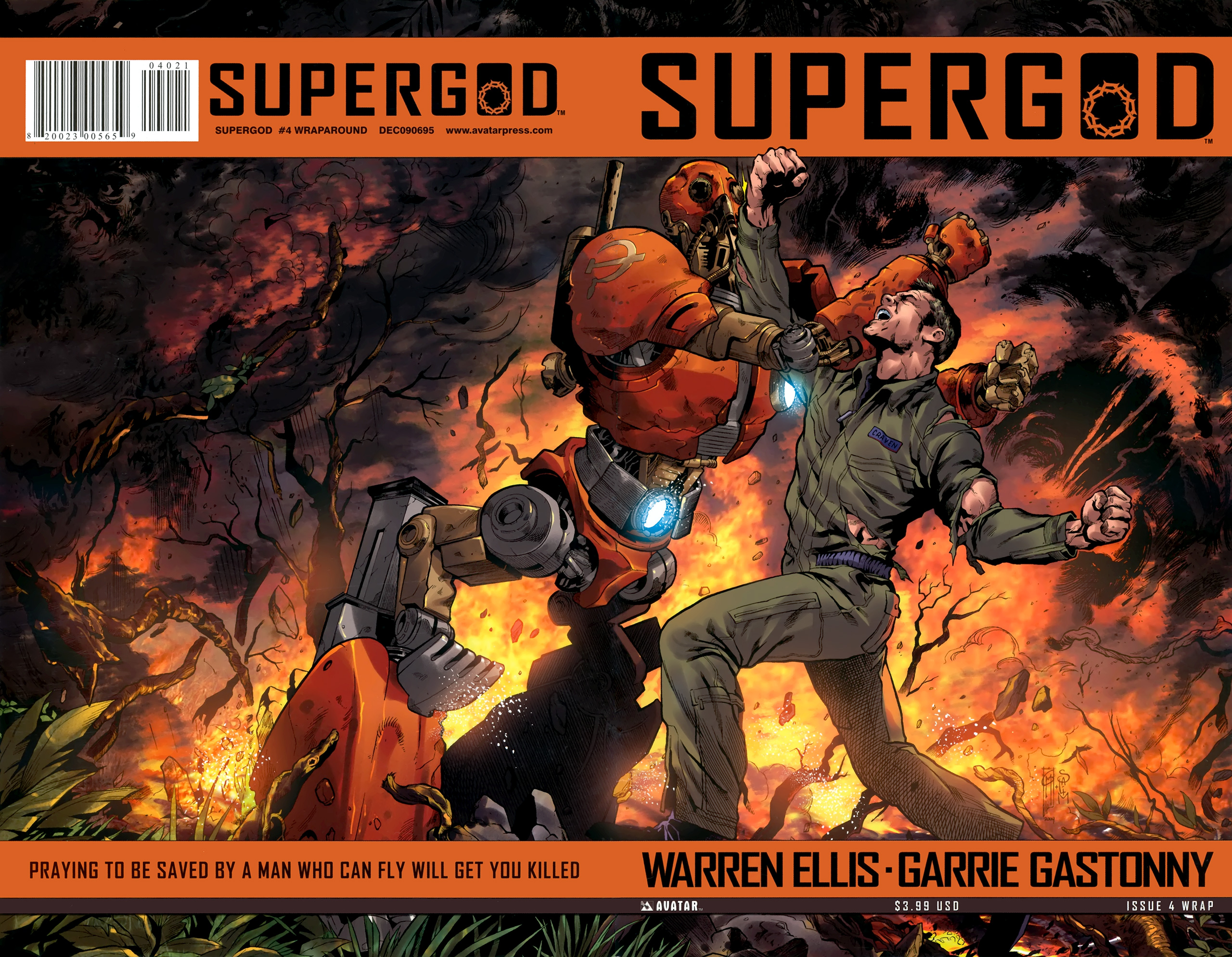 Read online Warren Ellis' Supergod comic -  Issue #4 - 2