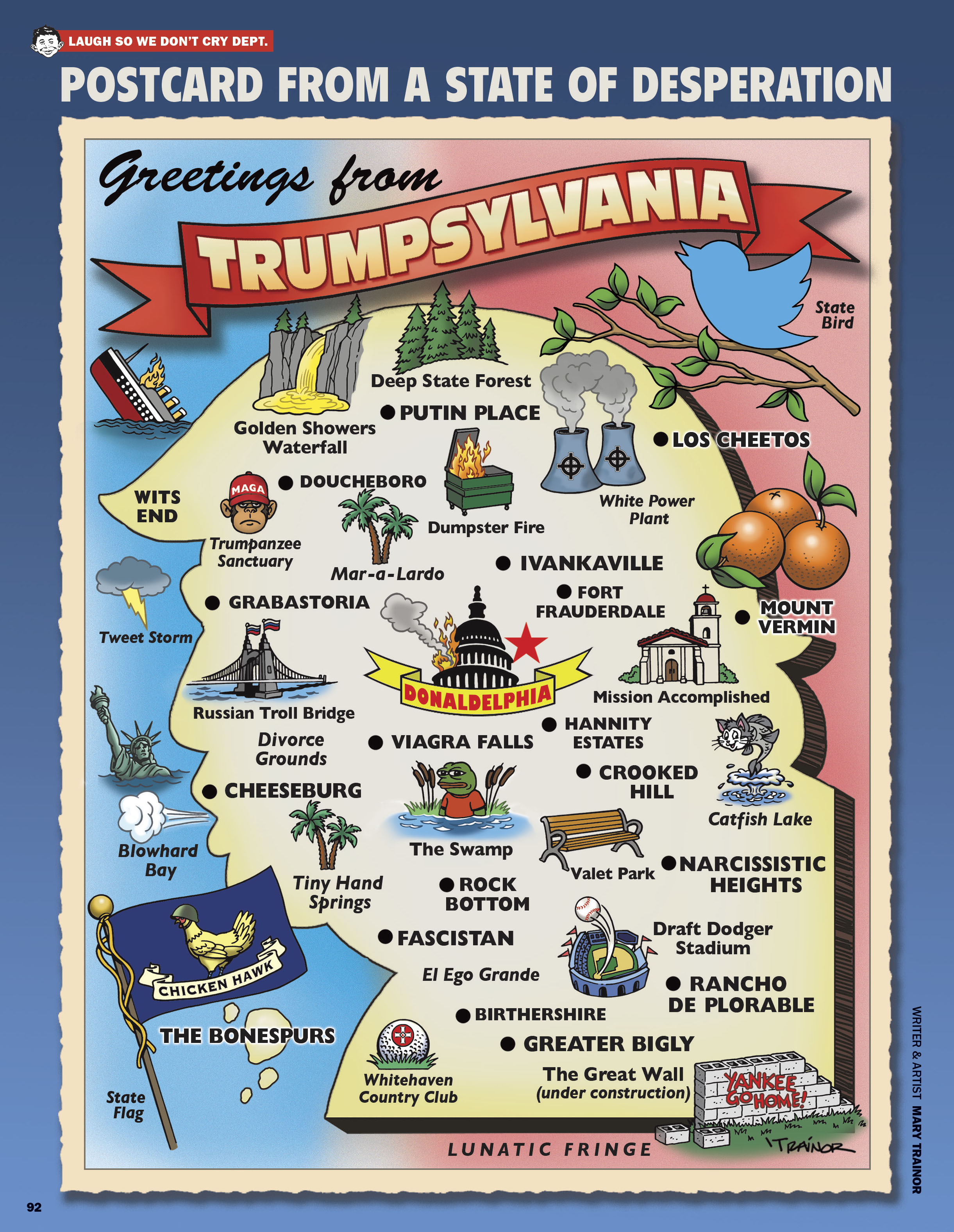 Read online MAD About the Trump Era comic -  Issue # TPB - 87