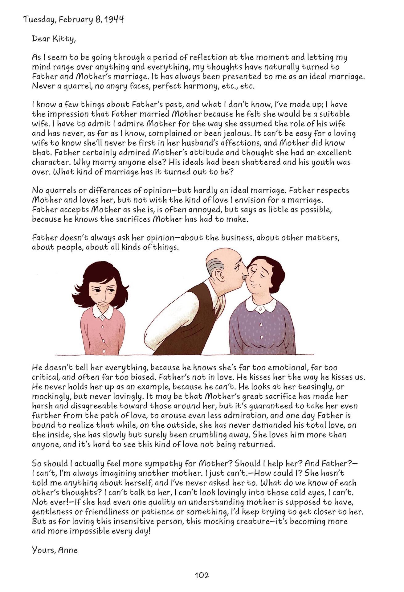 Read online Anne Frank’s Diary: The Graphic Adaptation comic -  Issue # TPB - 101