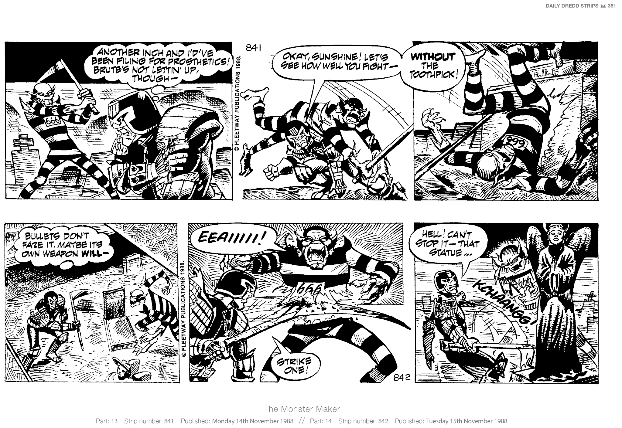Read online Judge Dredd: The Daily Dredds comic -  Issue # TPB 2 - 364