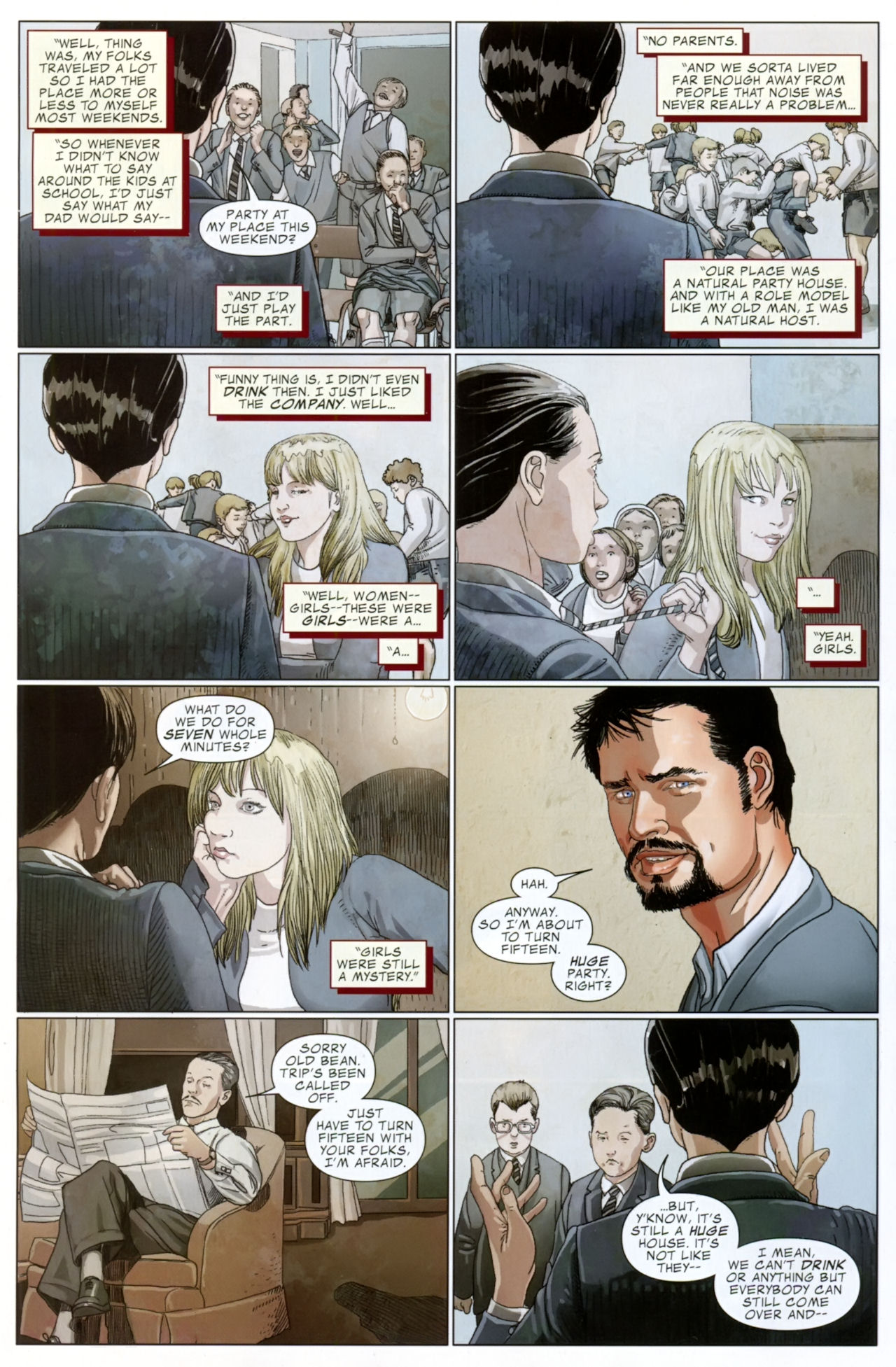 Read online The Invincible Iron Man (2008) comic -  Issue #500.1 - 5