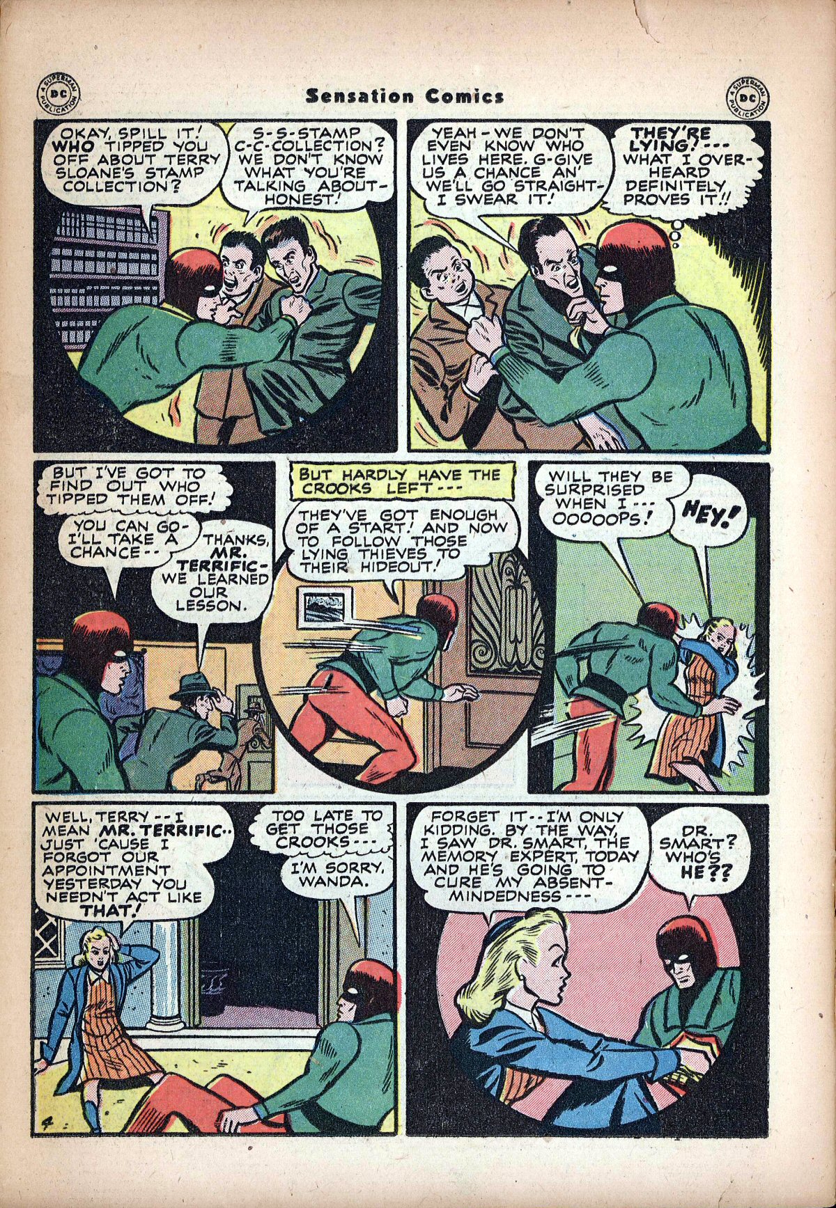 Read online Sensation (Mystery) Comics comic -  Issue #62 - 38