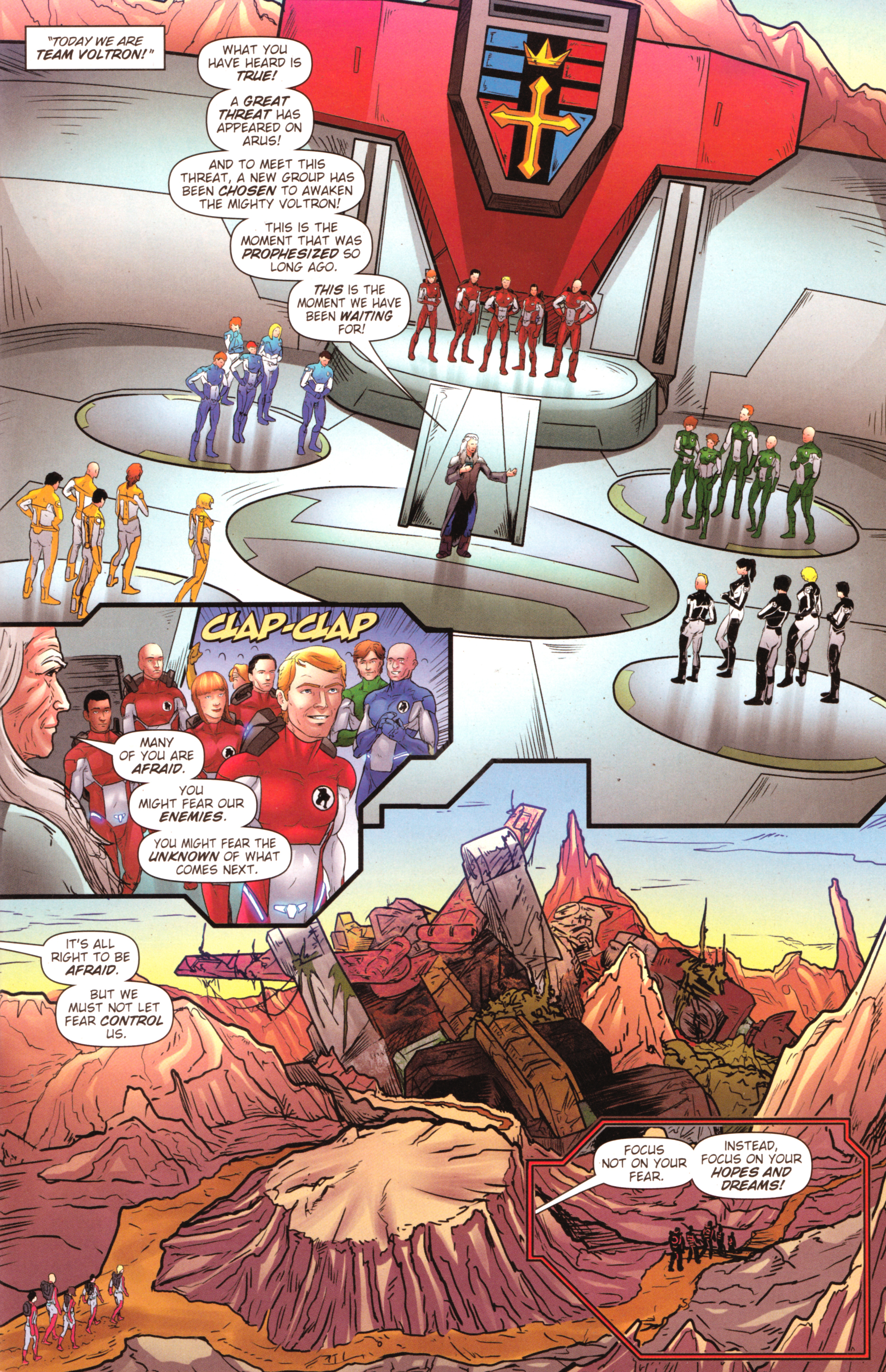 Read online Voltron: From the Ashes comic -  Issue #3 - 10
