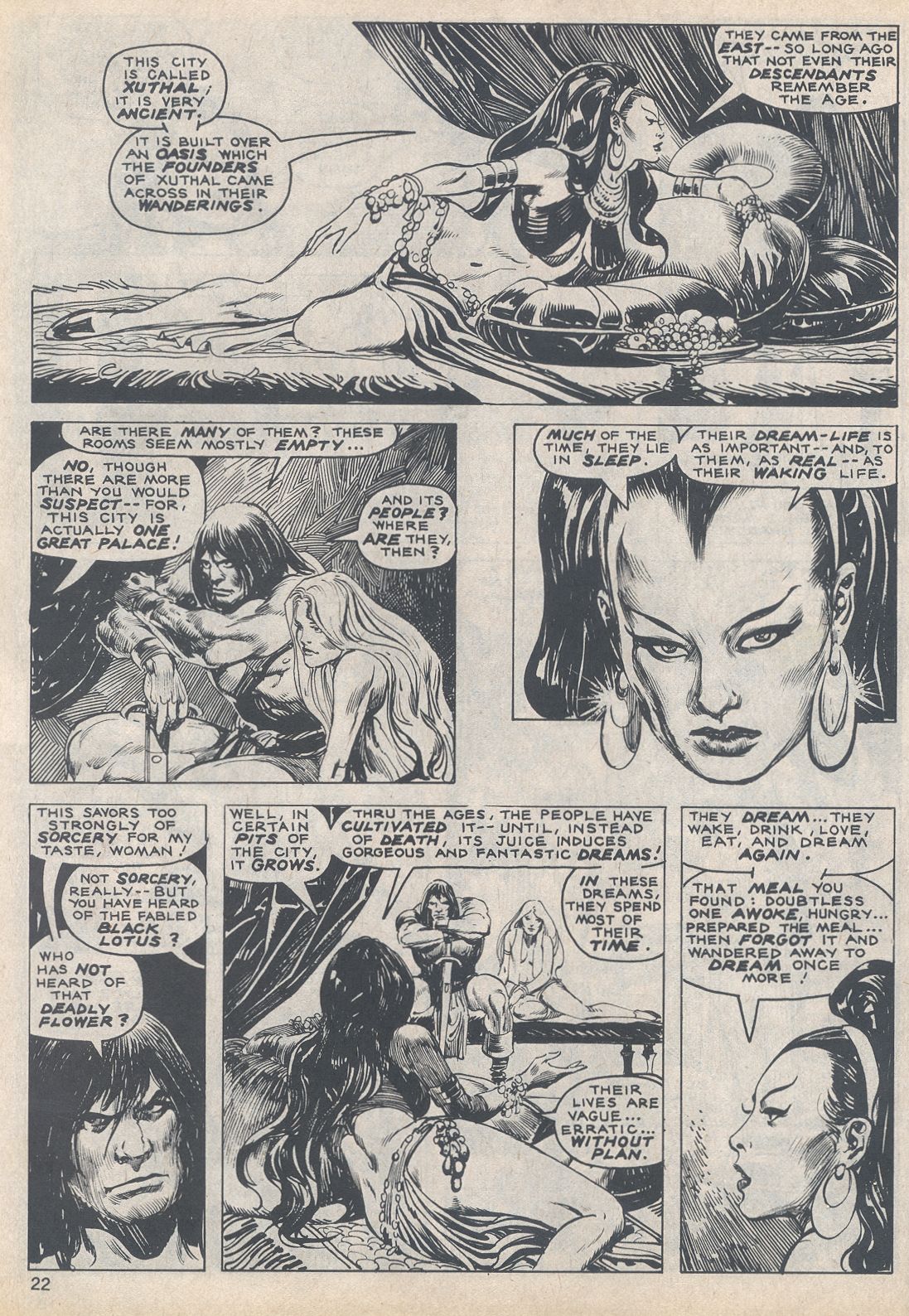 The Savage Sword Of Conan issue 20 - Page 22