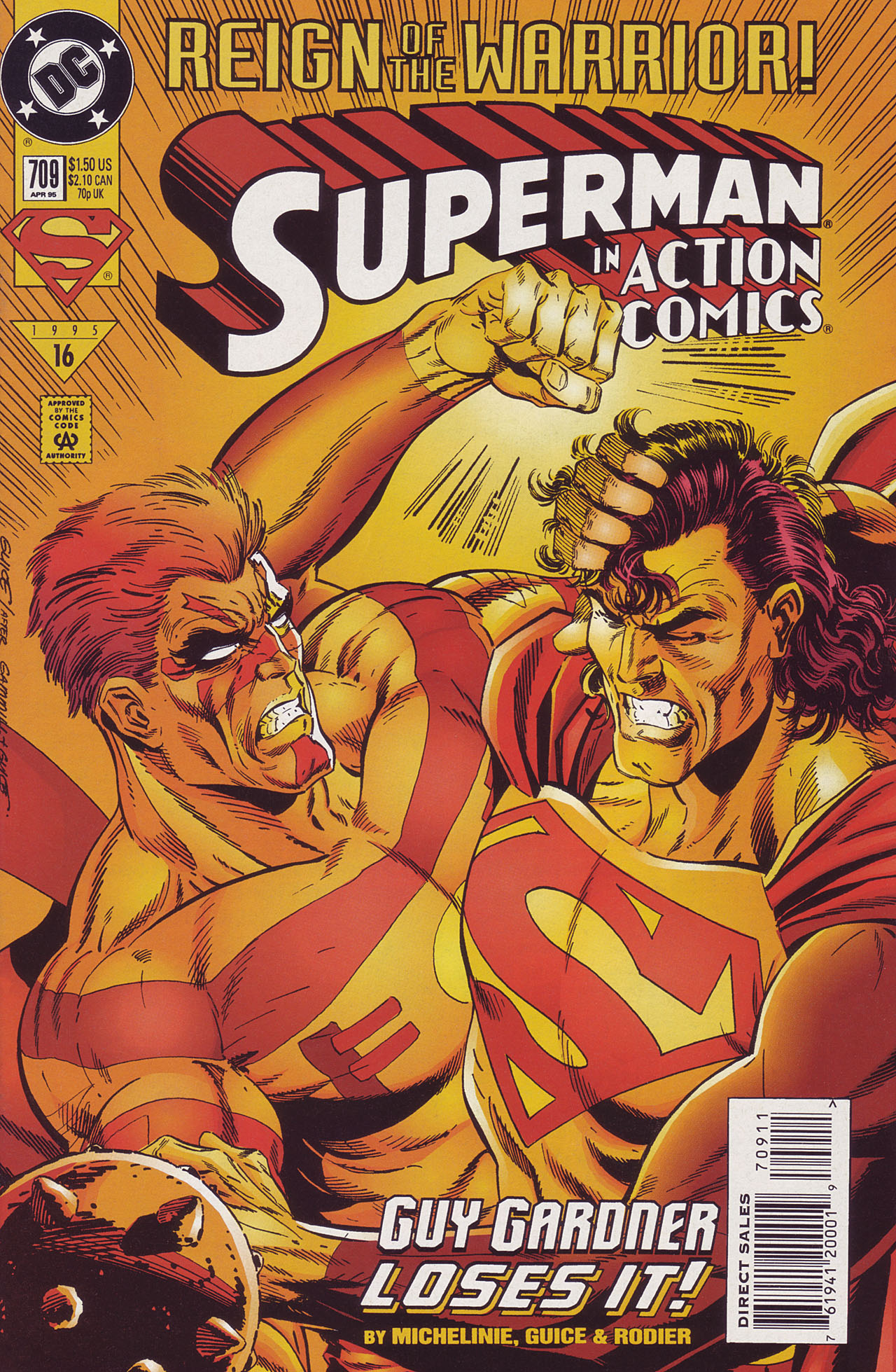 Read online Action Comics (1938) comic -  Issue #709 - 1