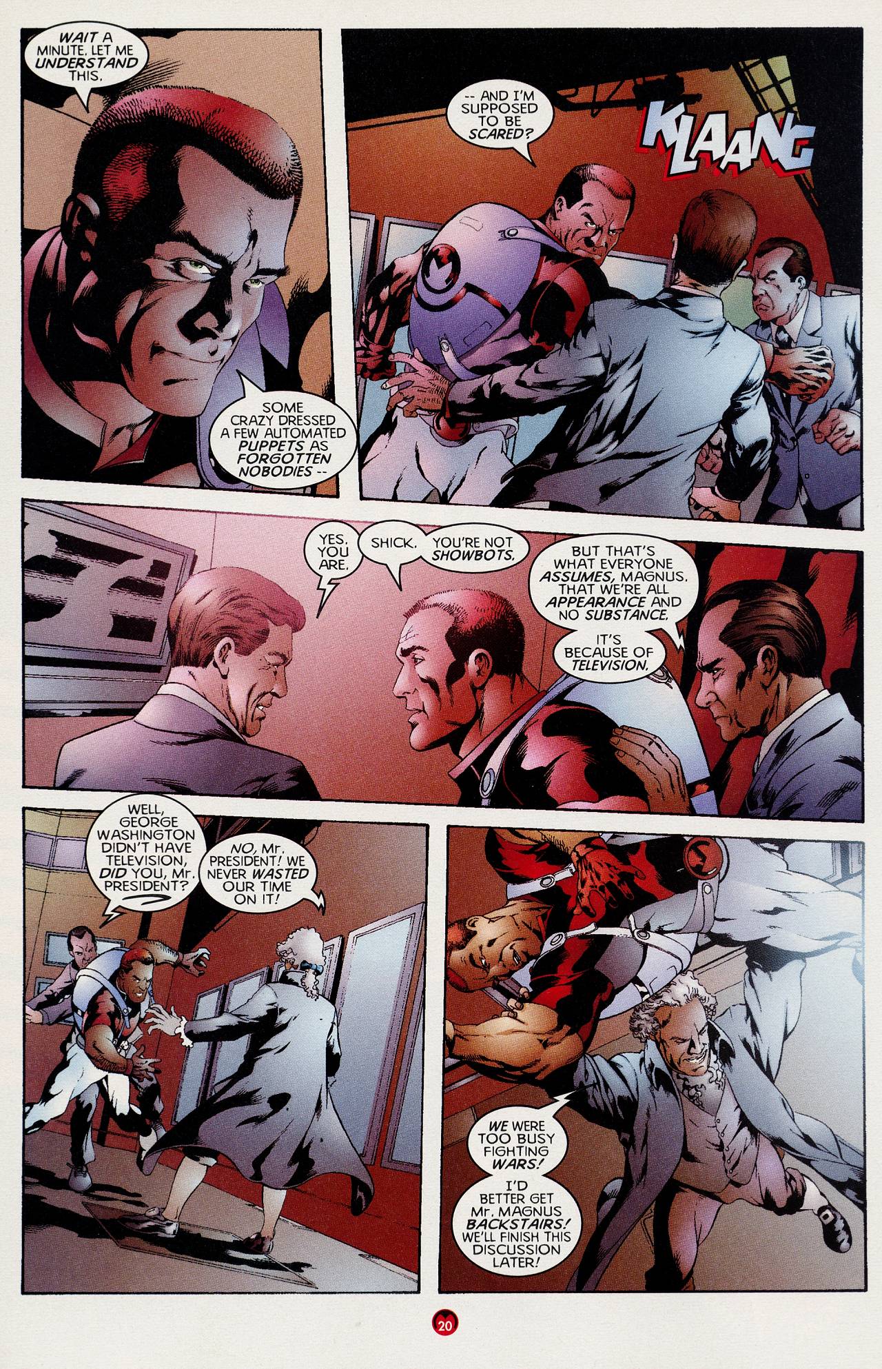 Read online Magnus Robot Fighter (1997) comic -  Issue #4 - 16