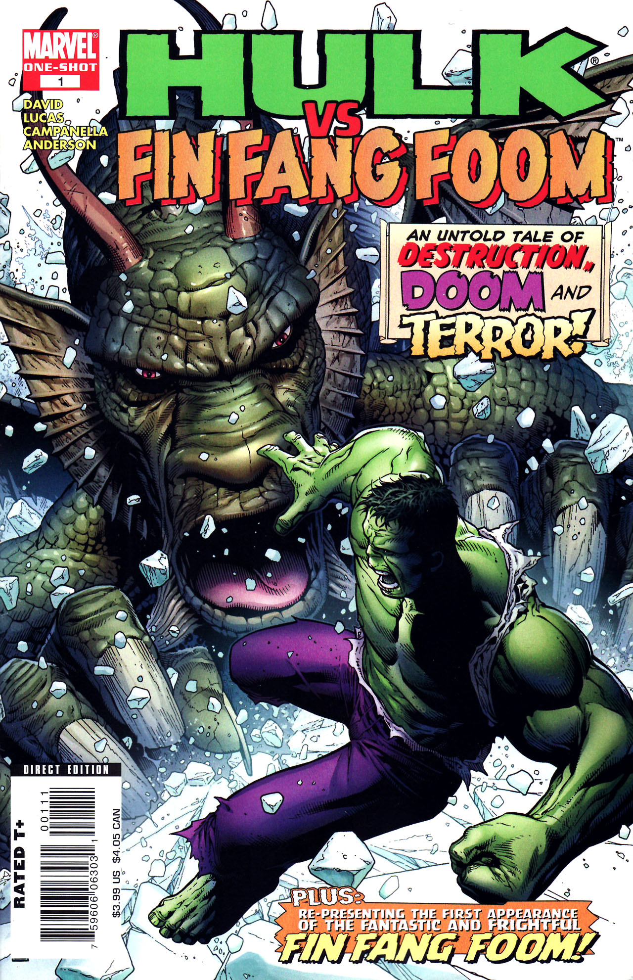 Read online Hulk vs. Fin Fang Foom comic -  Issue # Full - 1