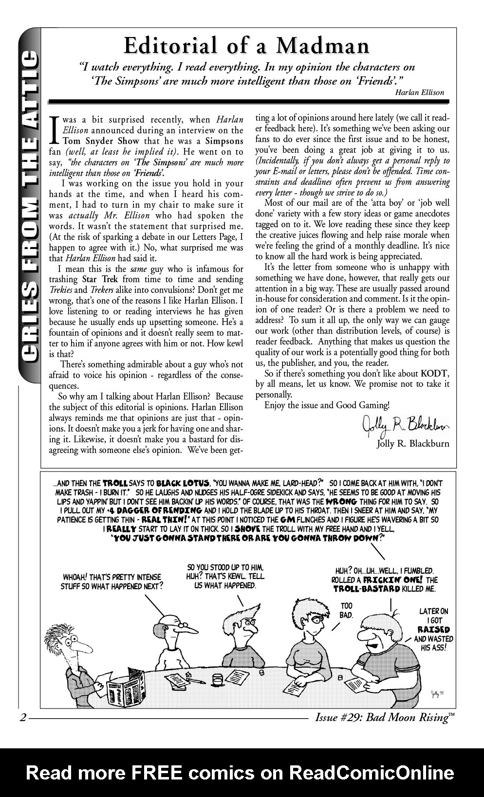 Read online Knights of the Dinner Table comic -  Issue #29 - 4