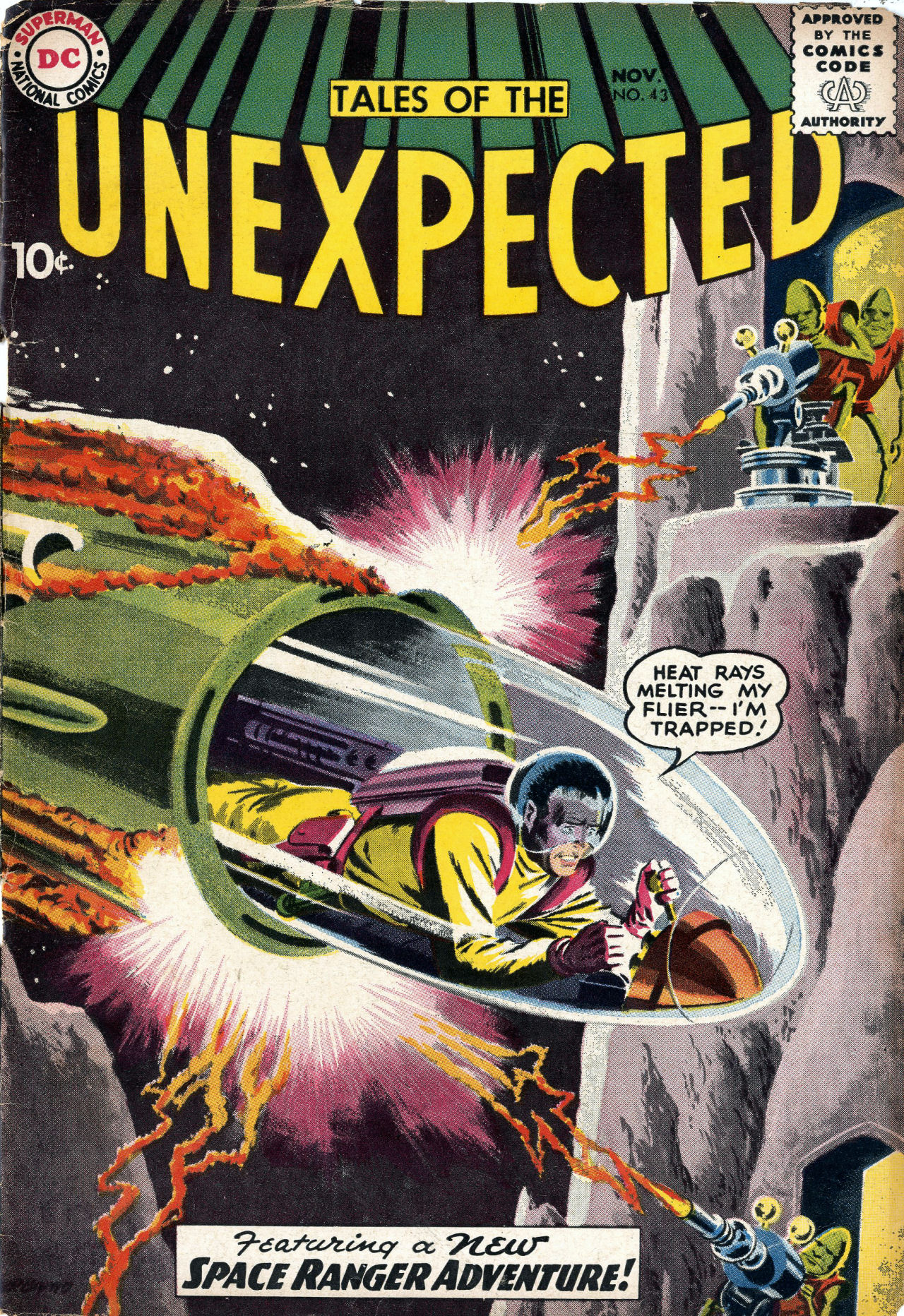 Read online Tales of the Unexpected comic -  Issue #43 - 1