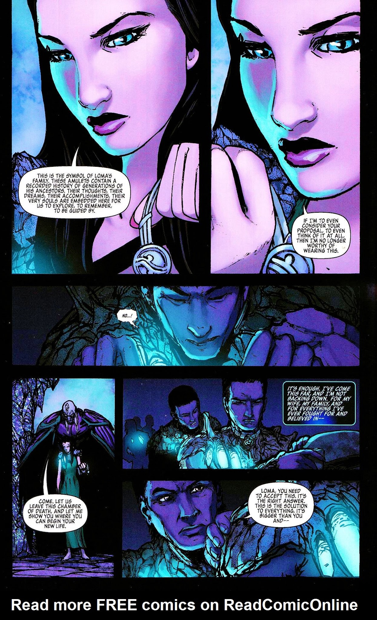 Read online Fathom: Blue Descent comic -  Issue #3 - 16