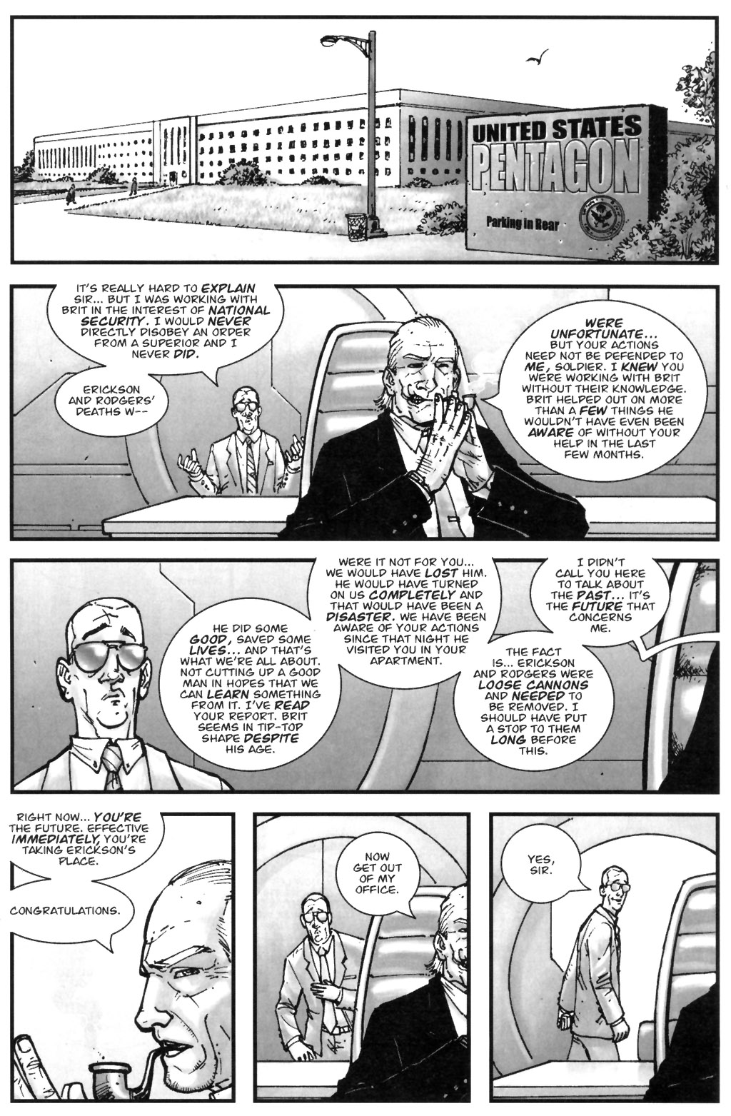 Read online Brit: Cold Death comic -  Issue # TPB - 19