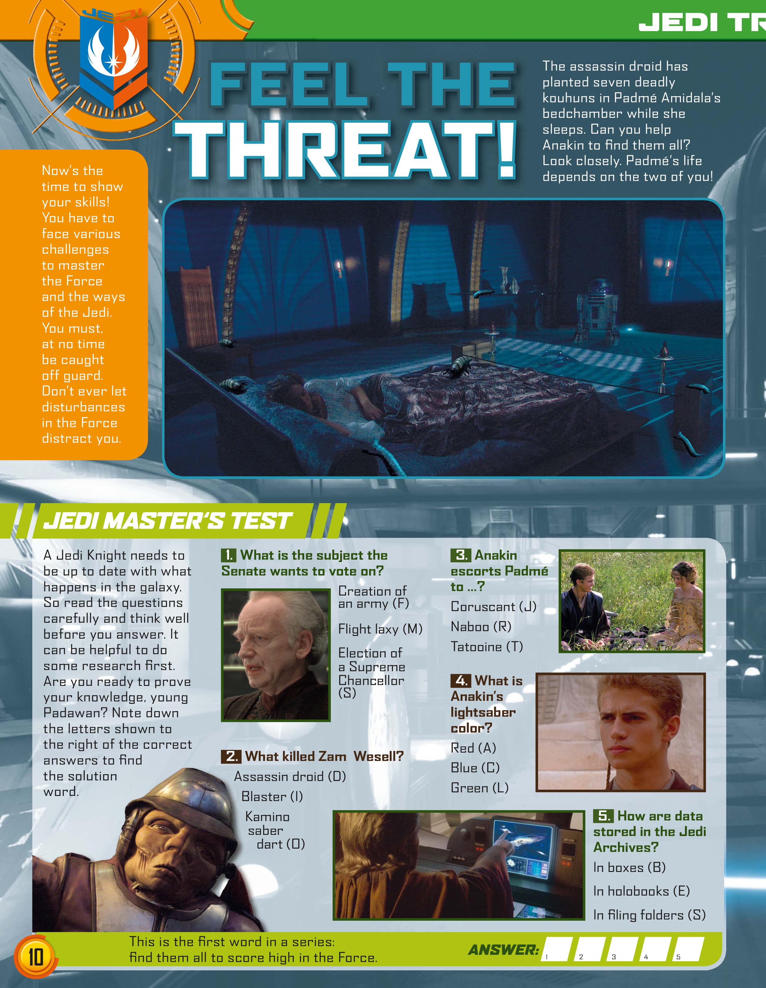Read online Star Wars Jedi Master Magazine comic -  Issue #2 - 10