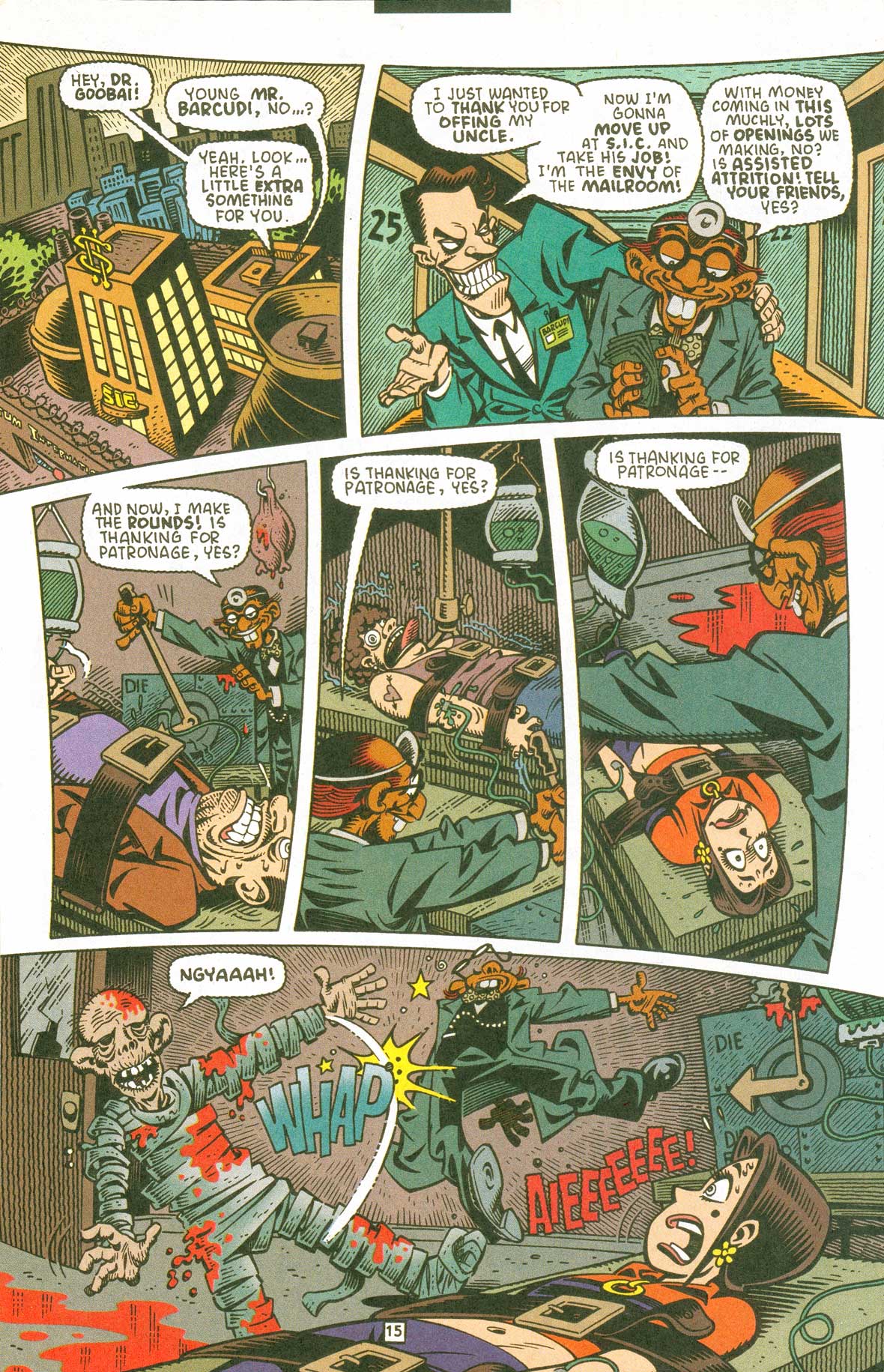 Read online Gross Point comic -  Issue #13 - 16