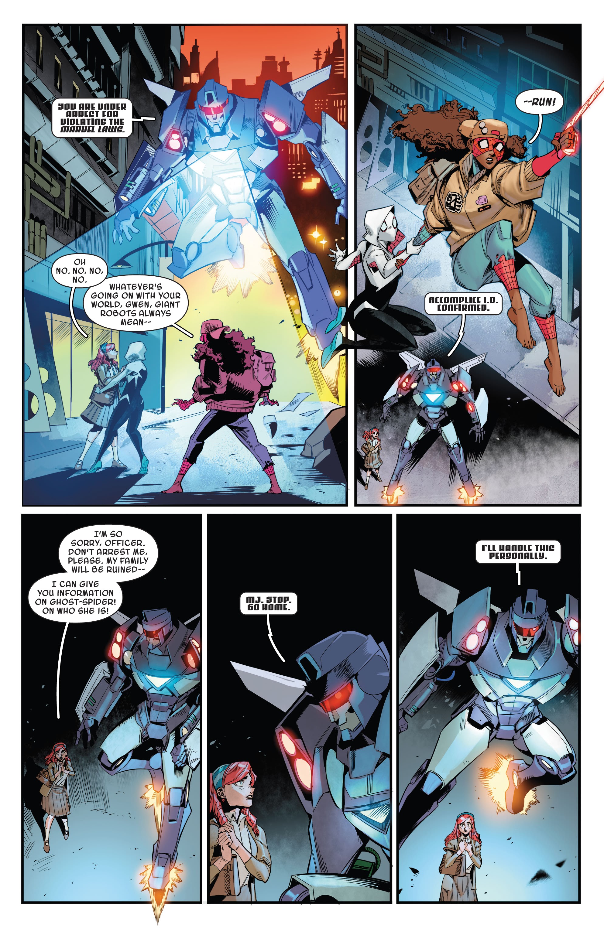 Read online Spider-Gwen: Gwenverse comic -  Issue #1 - 20