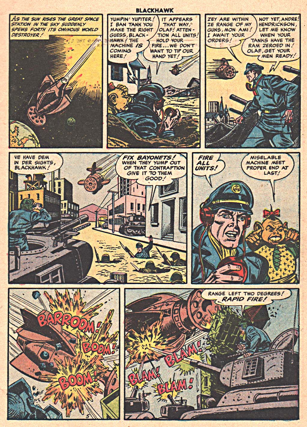 Read online Blackhawk (1957) comic -  Issue #77 - 7