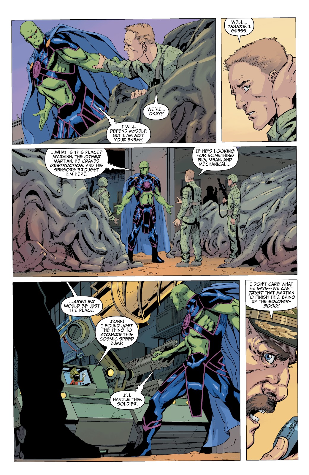 Martian Manhunter/Marvin the Martian Special issue Full - Page 23
