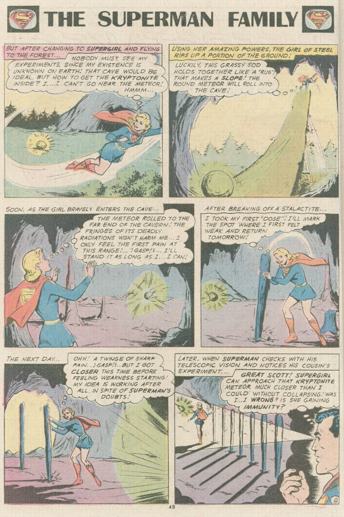 Read online The Superman Family comic -  Issue #167 - 48