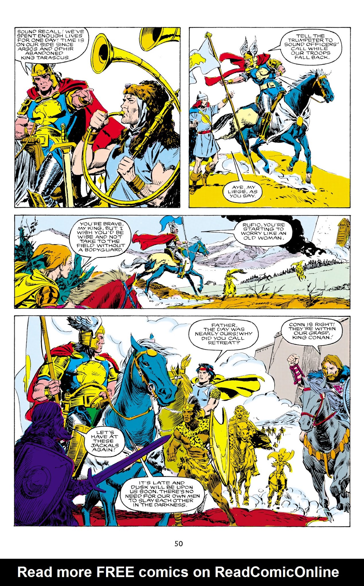 Read online The Chronicles of King Conan comic -  Issue # TPB 8 (Part 1) - 49