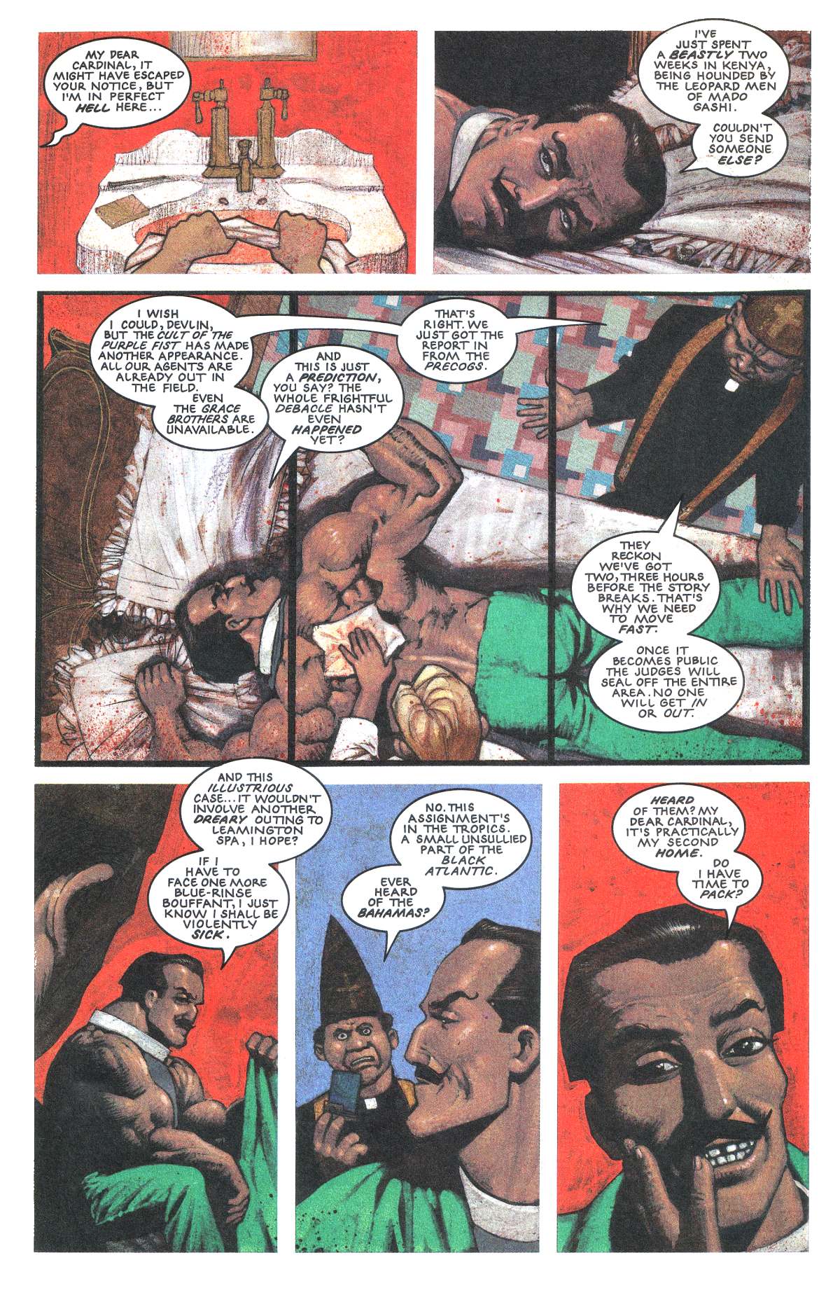 Read online Judge Dredd: The Megazine (vol. 2) comic -  Issue #1 - 13