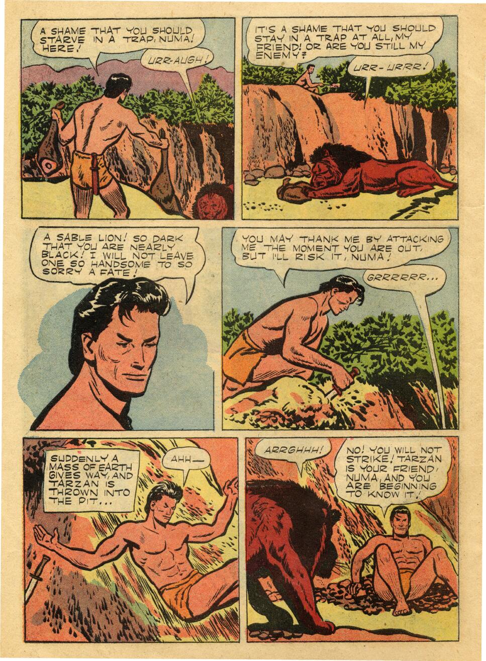 Read online Tarzan (1948) comic -  Issue #72 - 6