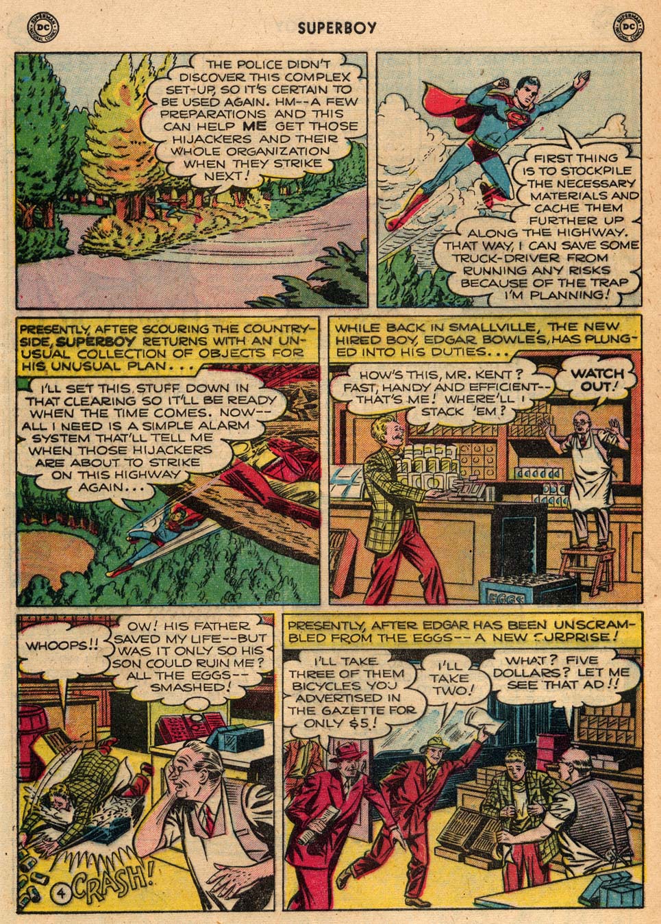 Read online Superboy (1949) comic -  Issue #14 - 38