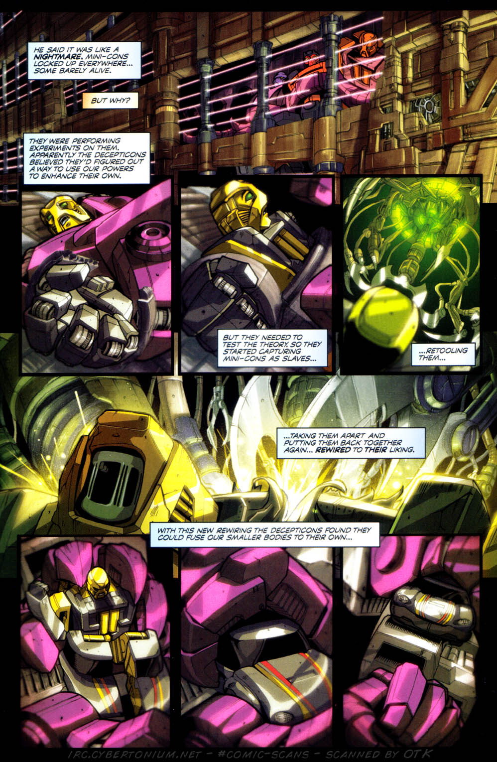 Read online Transformers Armada comic Issue 1