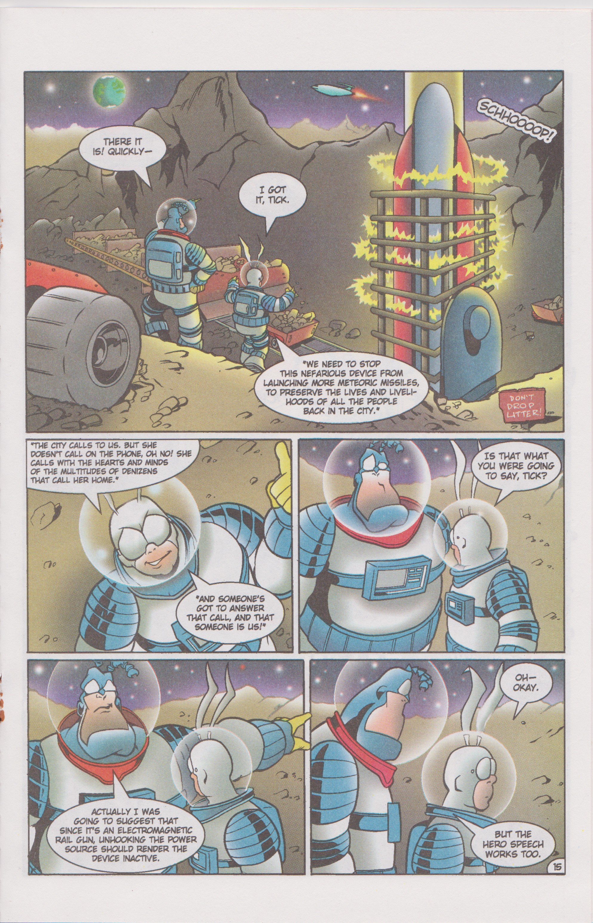 Read online The Tick Color comic -  Issue #3 - 17