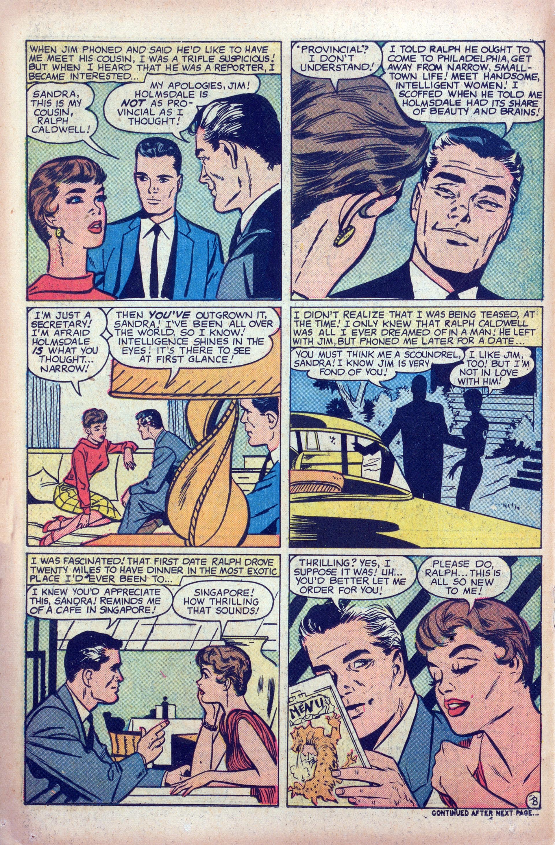 Read online Love Romances comic -  Issue #77 - 18