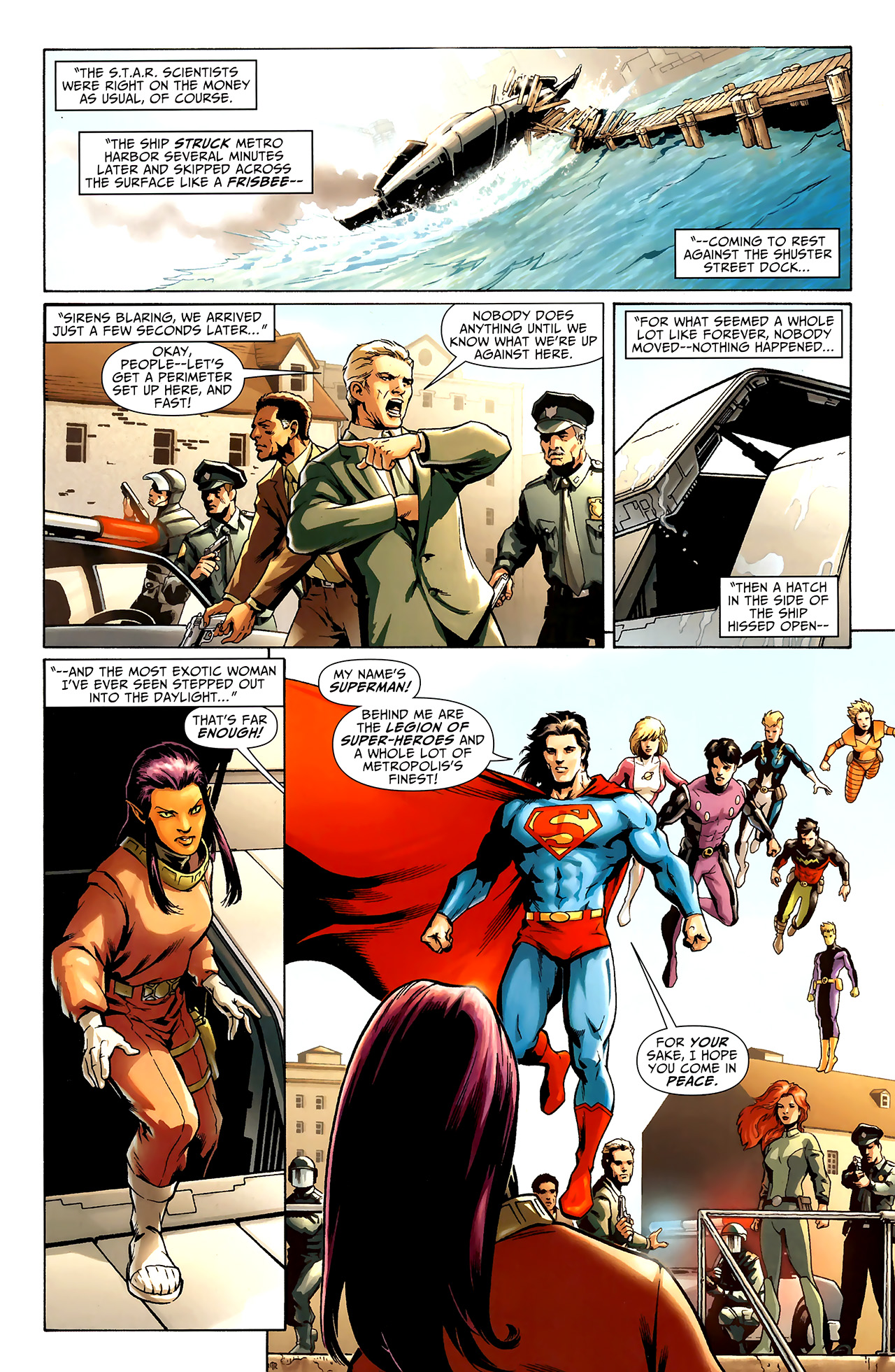 Read online DC Universe: Legacies comic -  Issue #9 - 6
