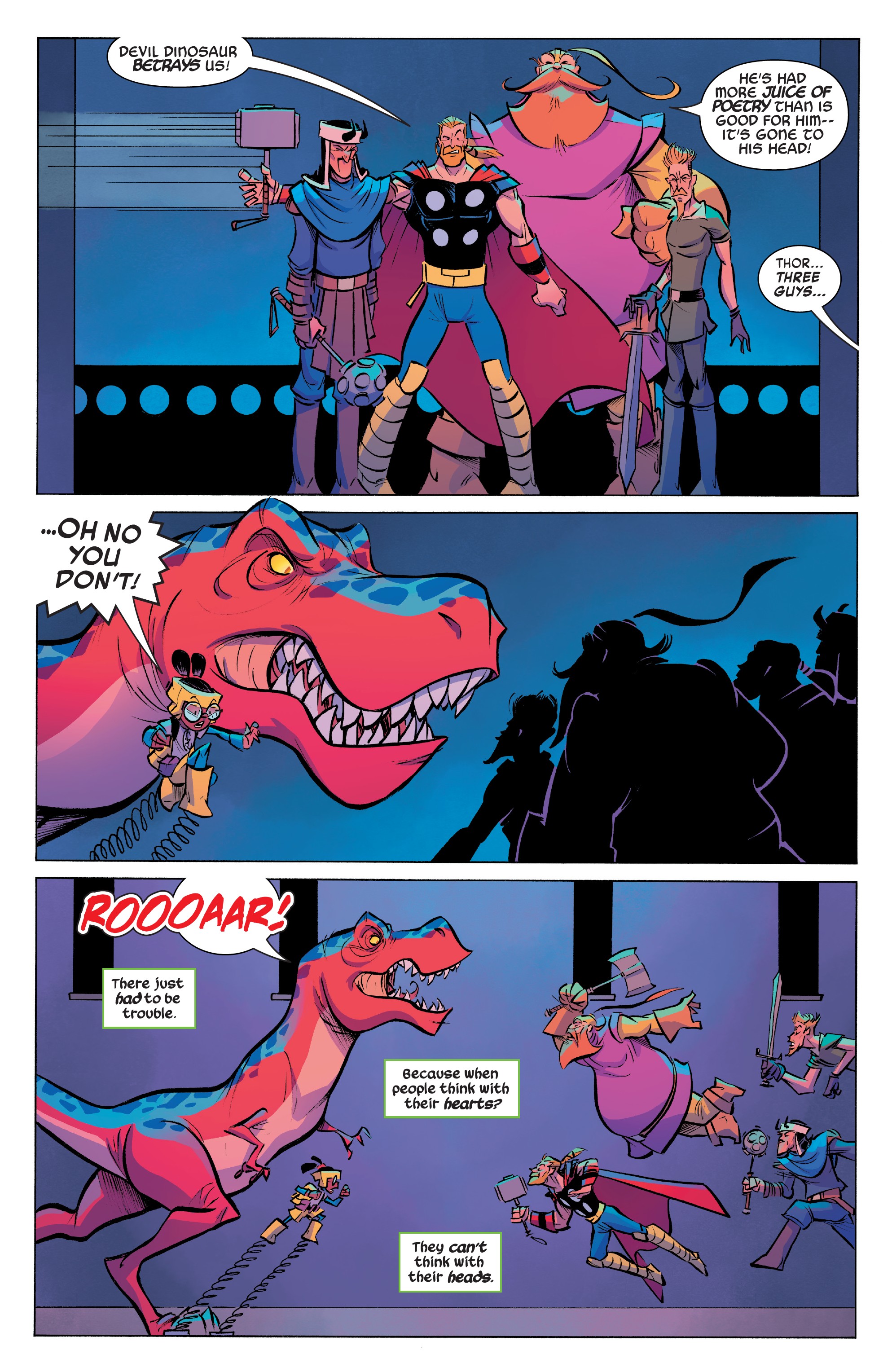 Read online Moon Girl And Devil Dinosaur comic -  Issue #43 - 17