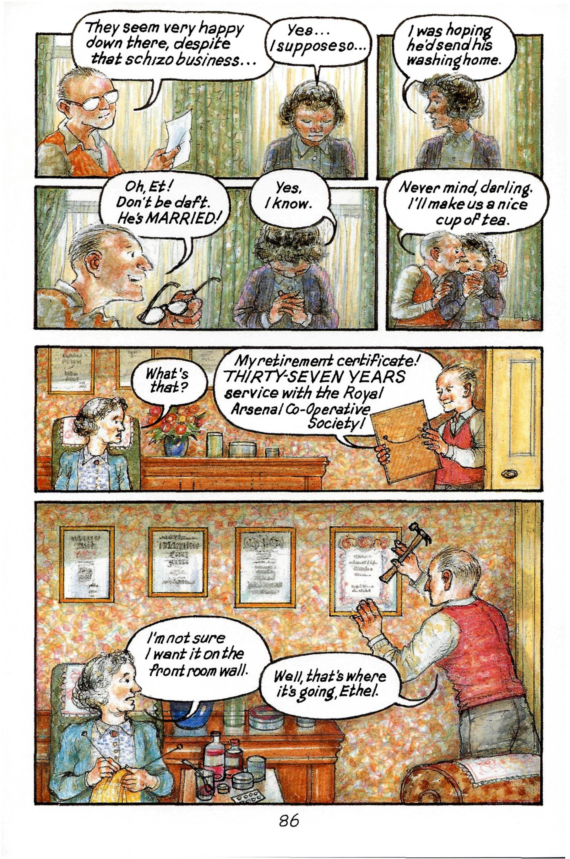 Read online Ethel & Ernest: A True Story comic -  Issue # TPB - 87