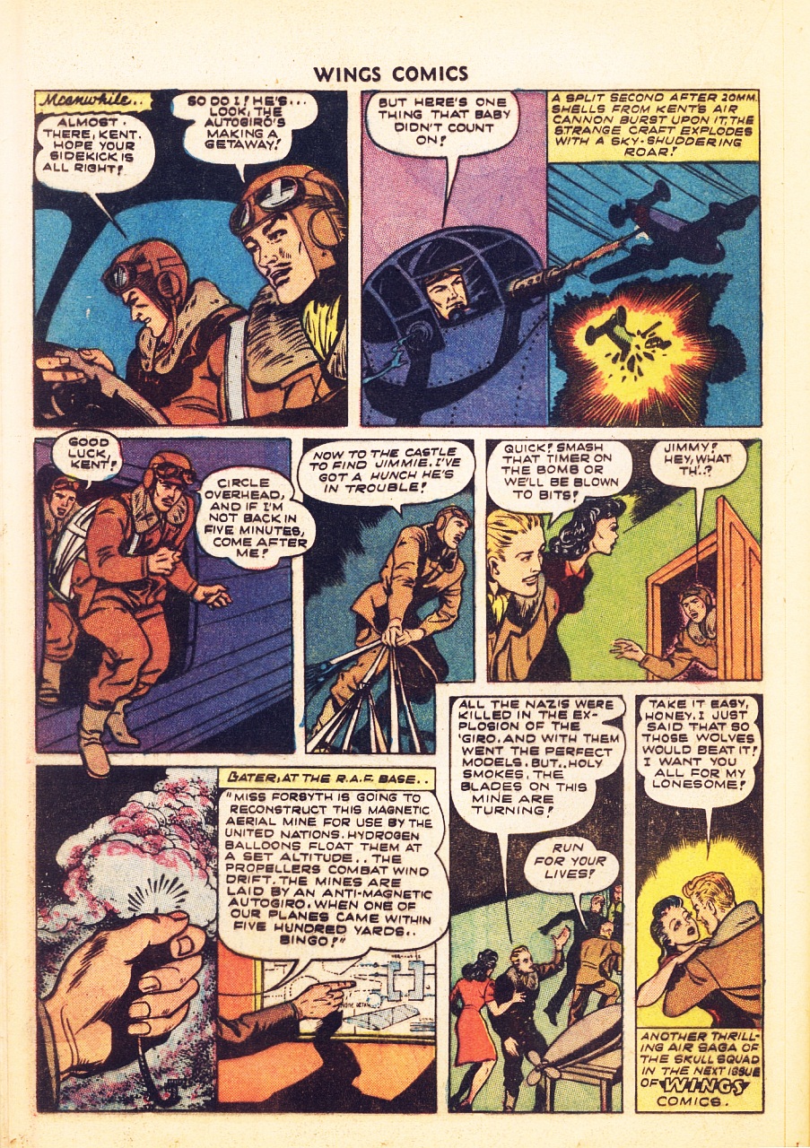Read online Wings Comics comic -  Issue #34 - 41