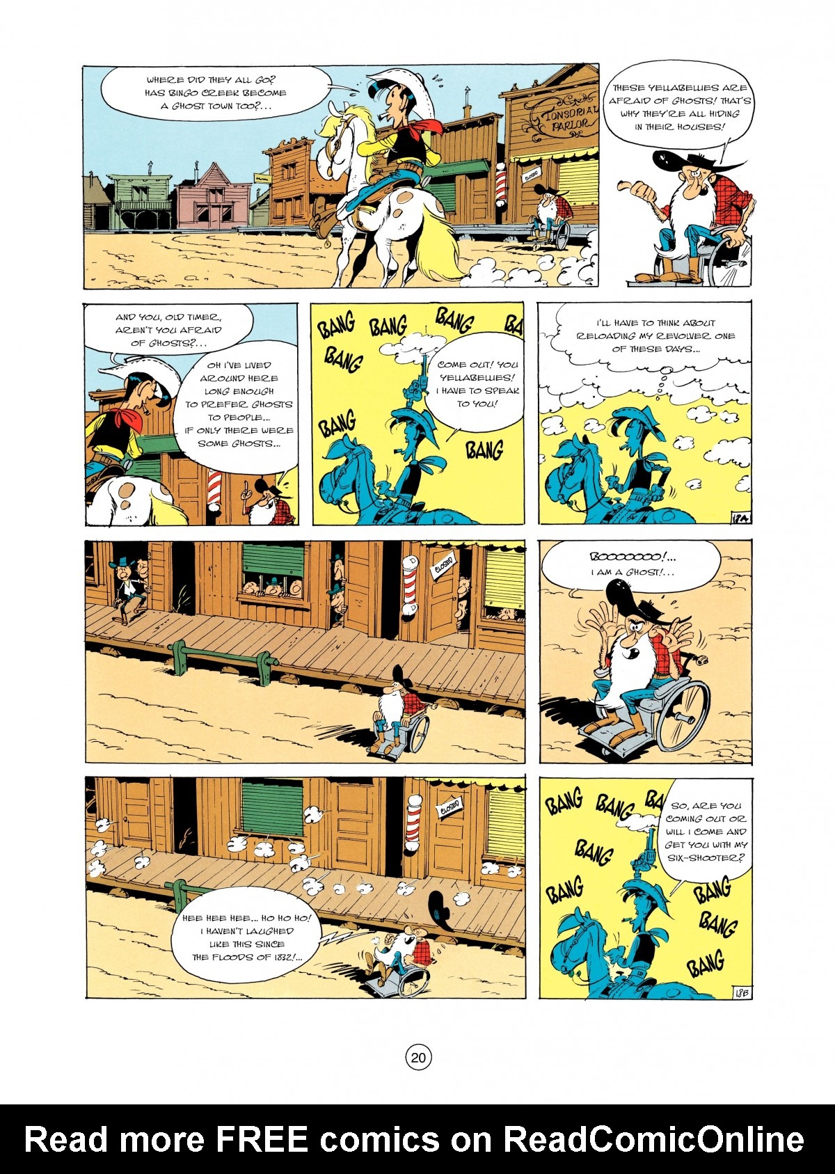 Read online A Lucky Luke Adventure comic -  Issue #2 - 22