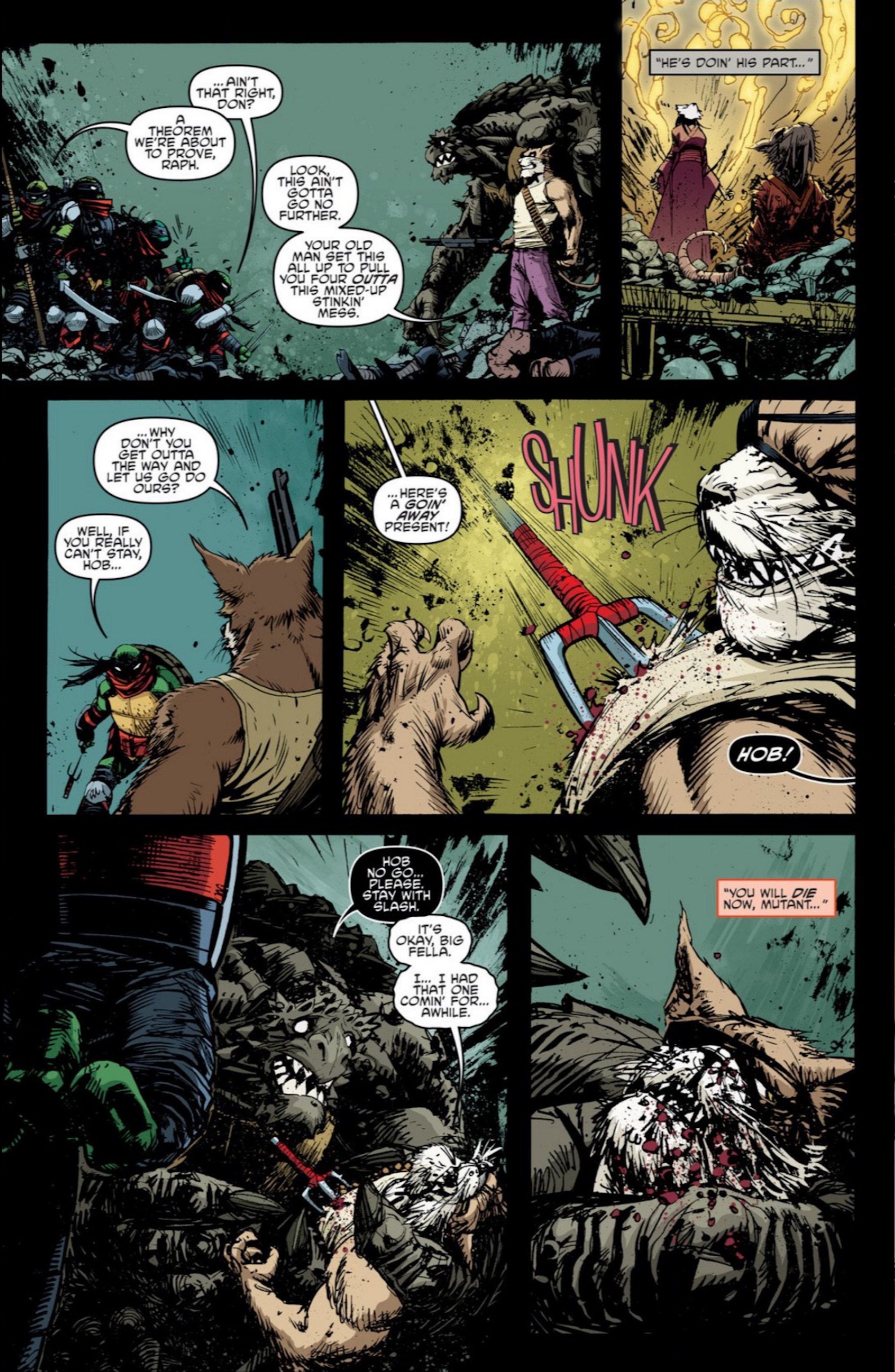 Read online Teenage Mutant Ninja Turtles Deviations comic -  Issue # Full - 23