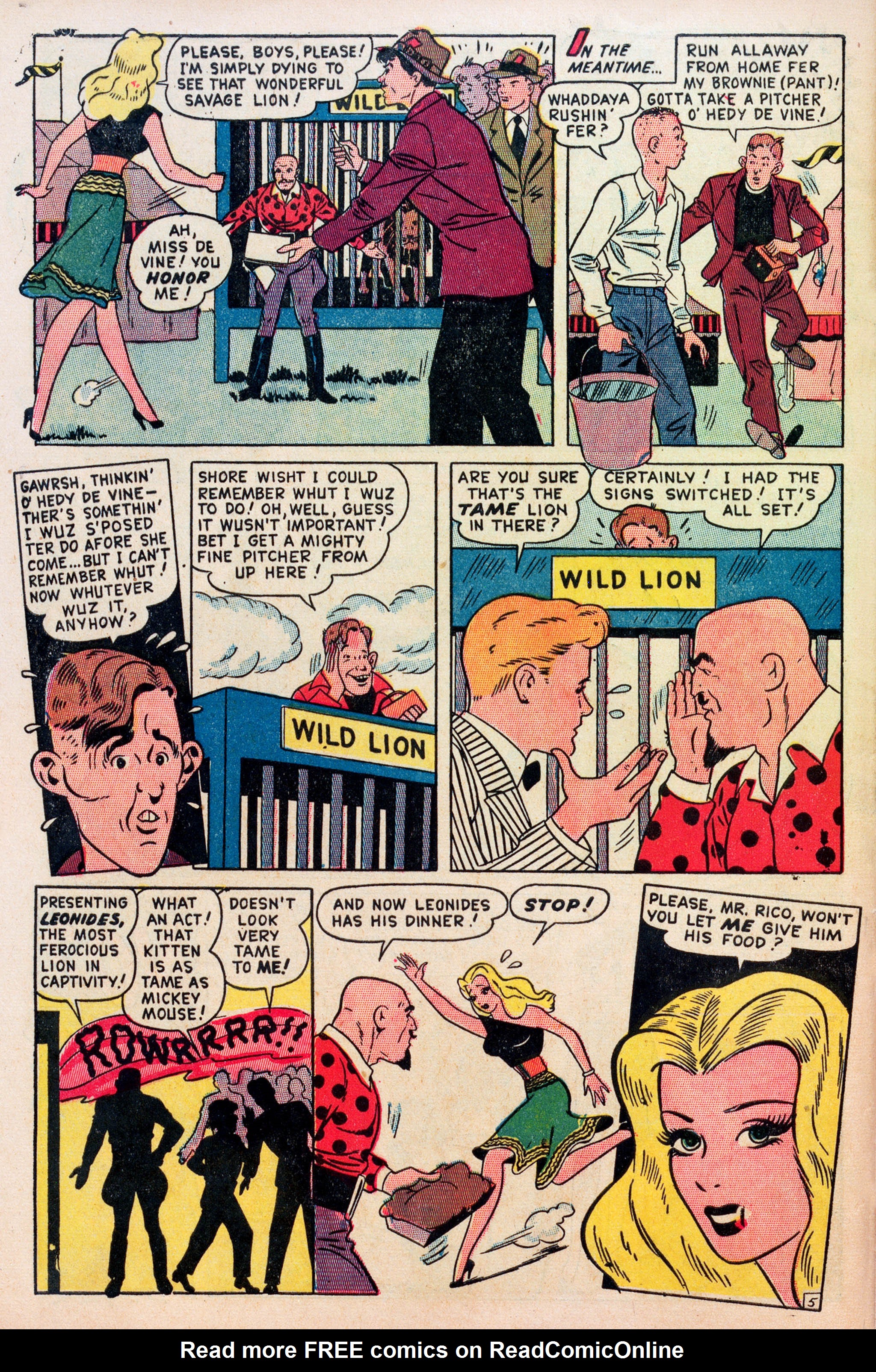 Read online Comedy Comics (1948) comic -  Issue #1 - 30