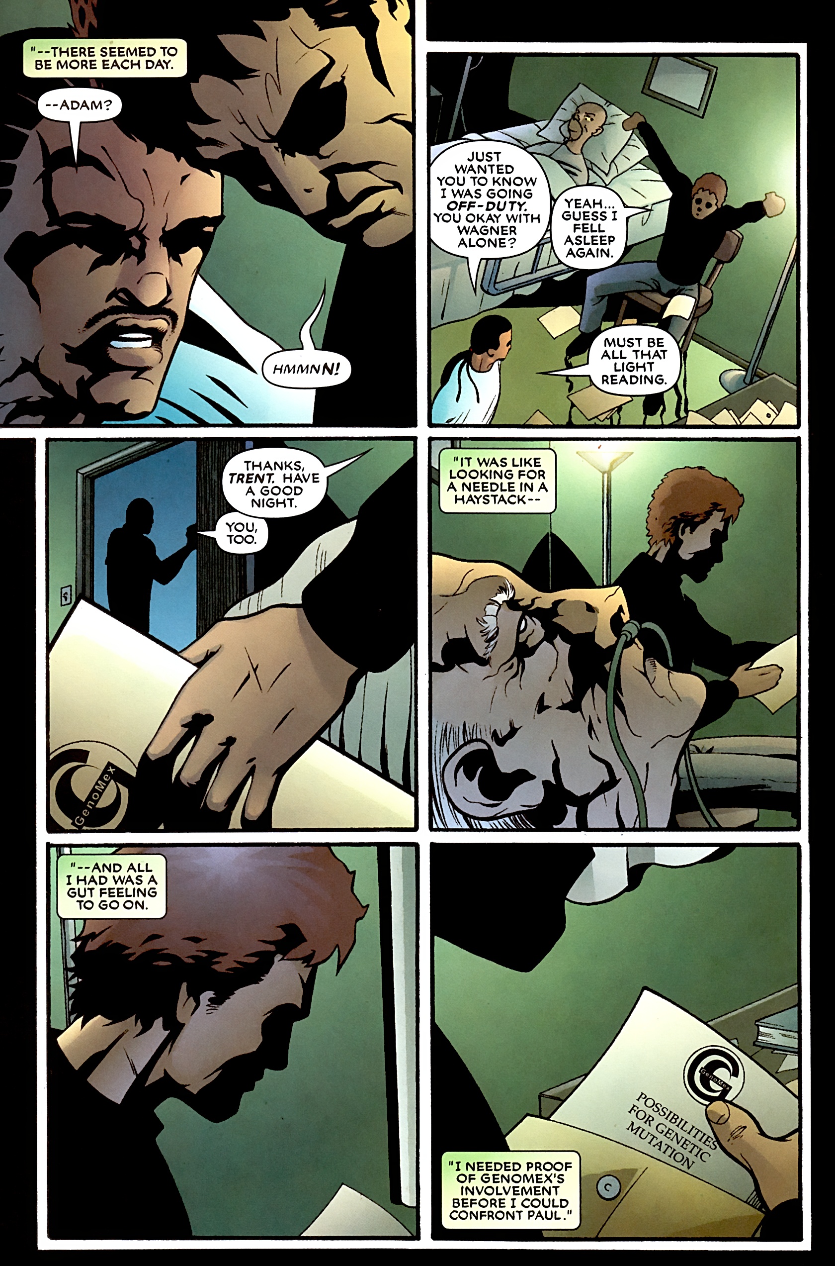 Read online Mutant X: Origin comic -  Issue # Full - 29