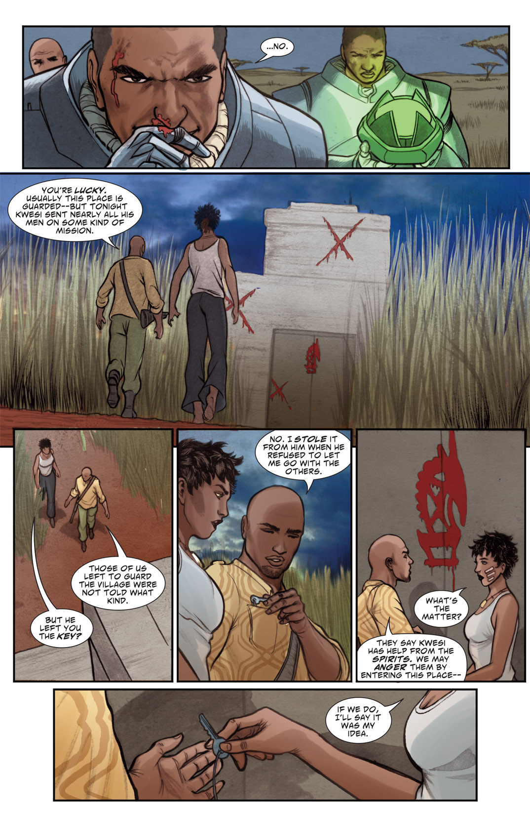 Read online Vixen: Return of the Lion comic -  Issue #4 - 15