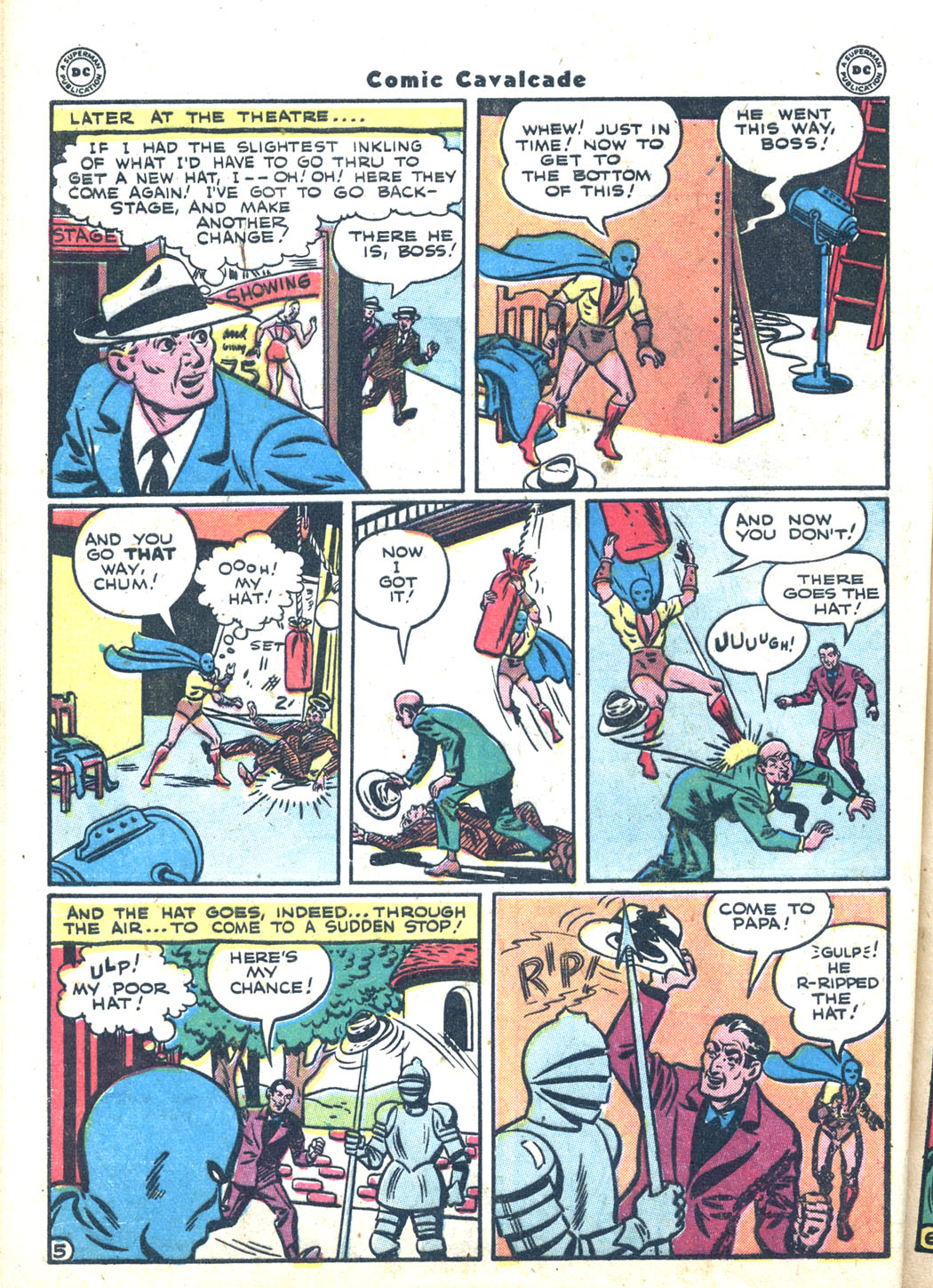 Read online Comic Cavalcade comic -  Issue #23 - 48