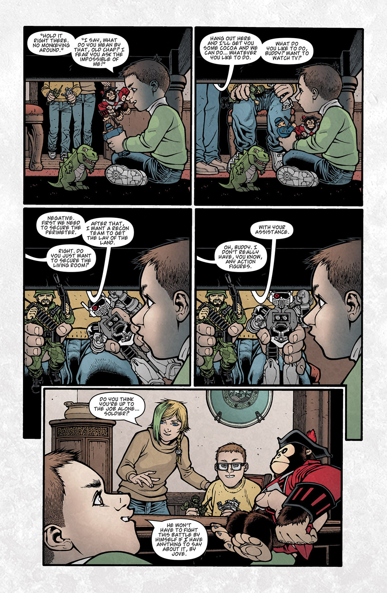 Read online Locke & Key: Keys to the Kingdom comic -  Issue #4 - 4