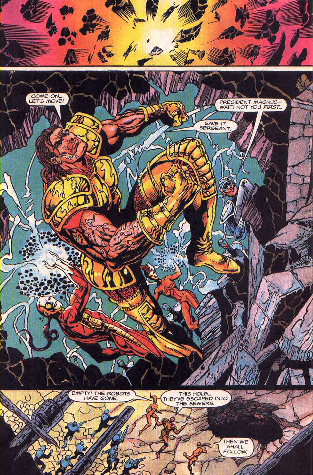 Read online Magnus Robot Fighter (1991) comic -  Issue #48 - 6