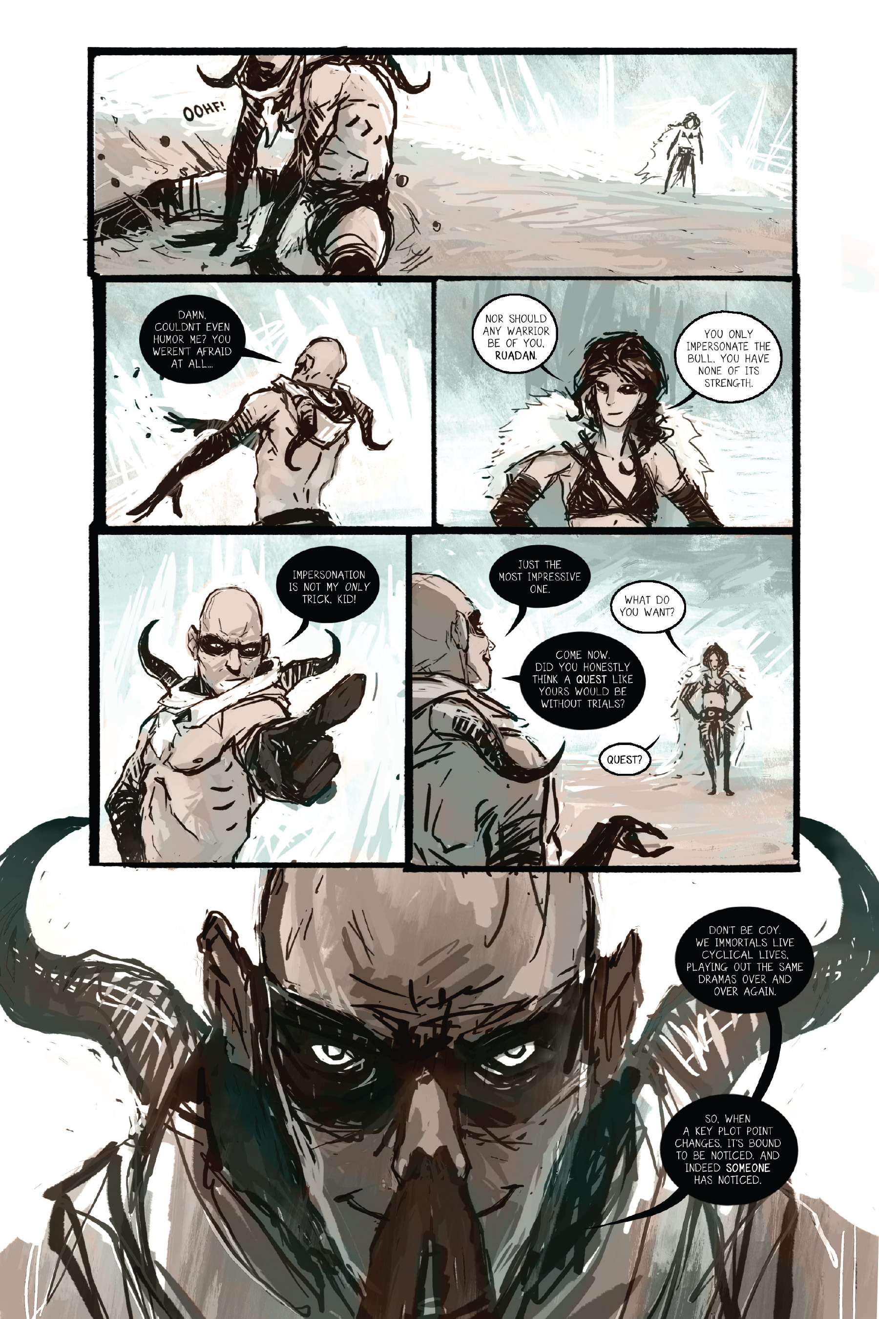 Read online Heathen (2015) comic -  Issue #1 - 14