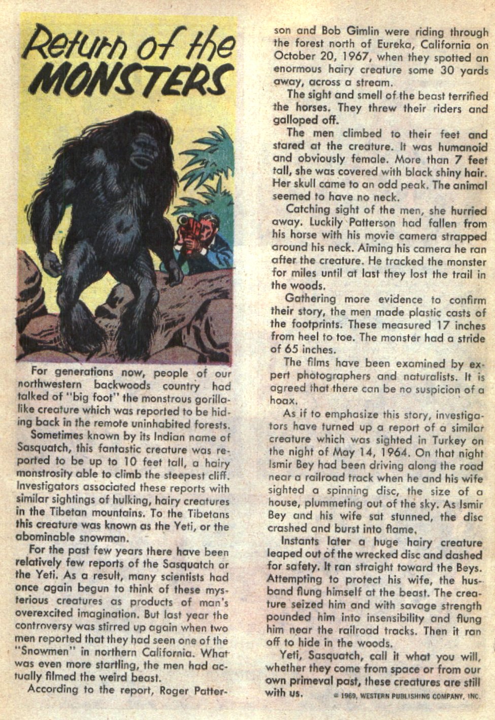 Read online Ripley's Believe it or Not! (1965) comic -  Issue #14 - 12