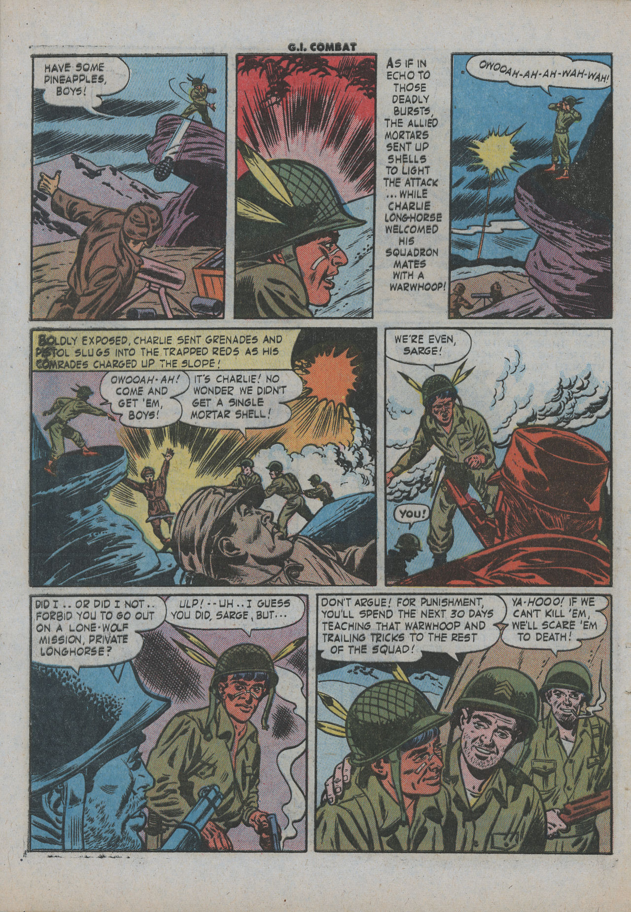 Read online G.I. Combat (1952) comic -  Issue #38 - 33