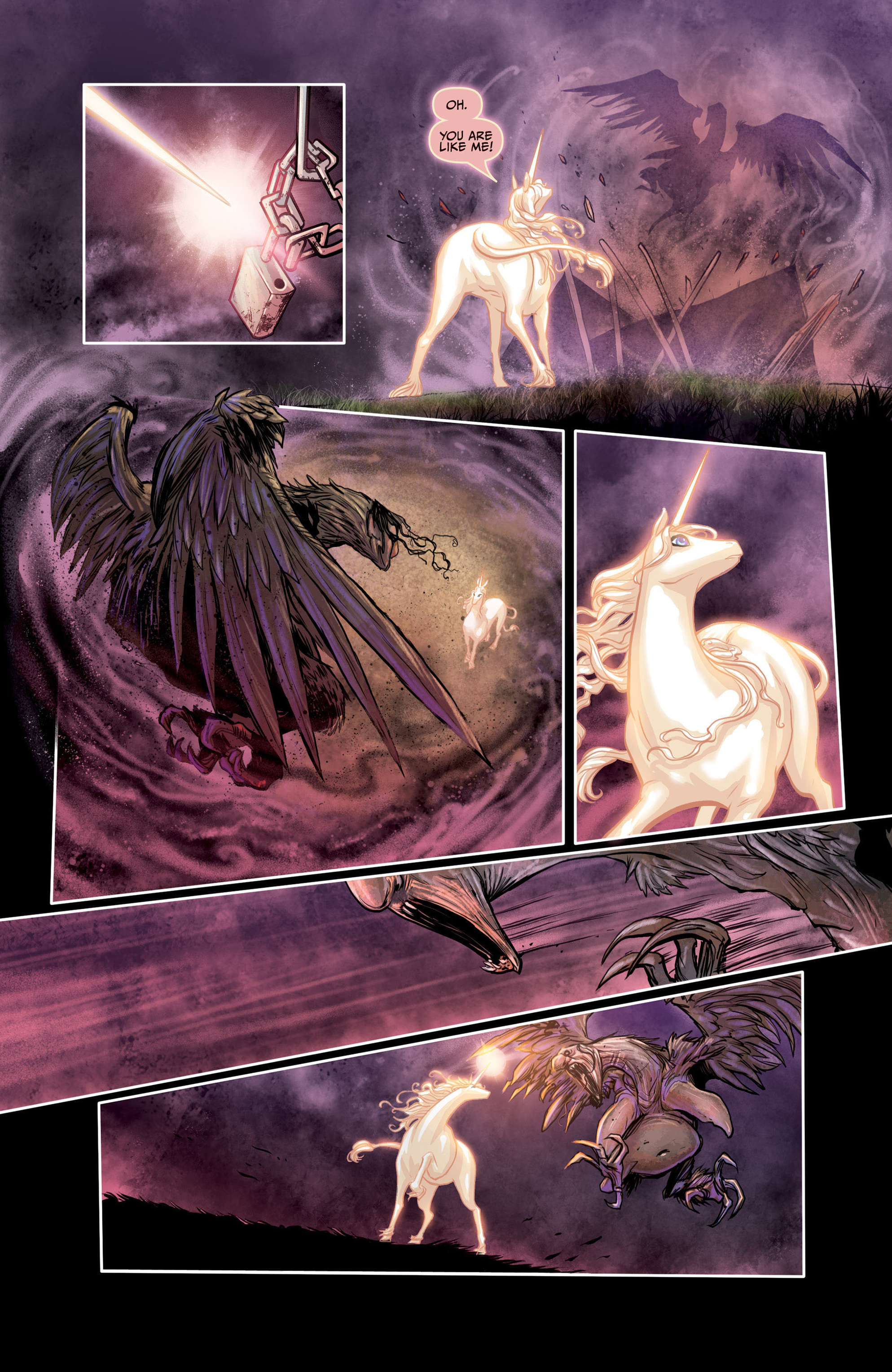 Read online The Last Unicorn comic -  Issue # TPB - 46