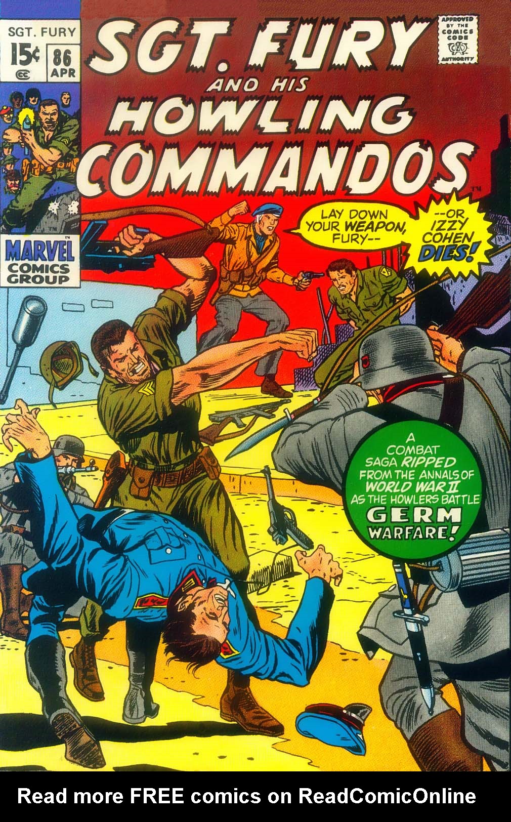 Read online Sgt. Fury comic -  Issue #86 - 1