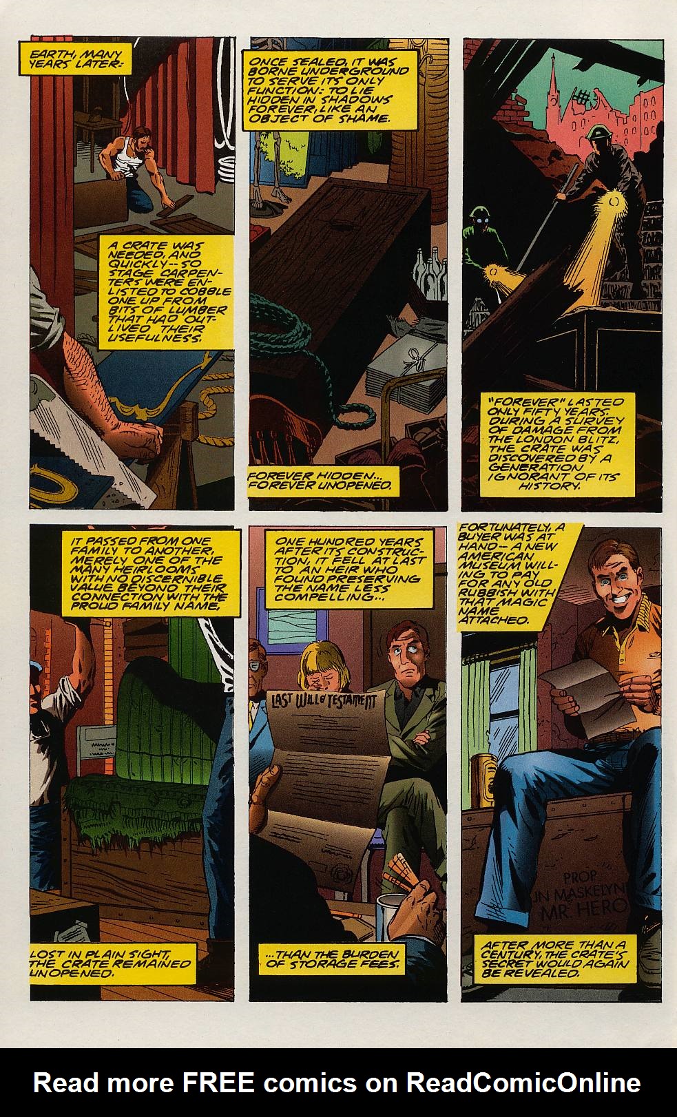 Read online Neil Gaiman's Mr. Hero - The Newmatic Man (1995) comic -  Issue #1 - 5