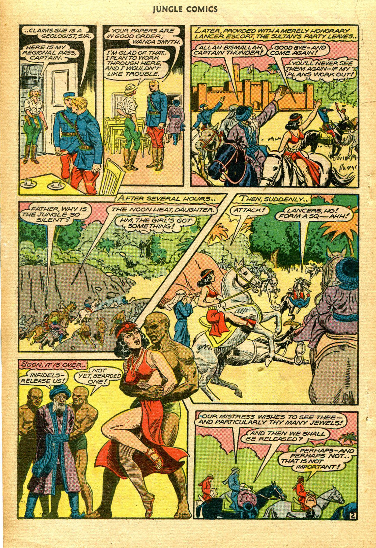 Read online Jungle Comics comic -  Issue #76 - 29